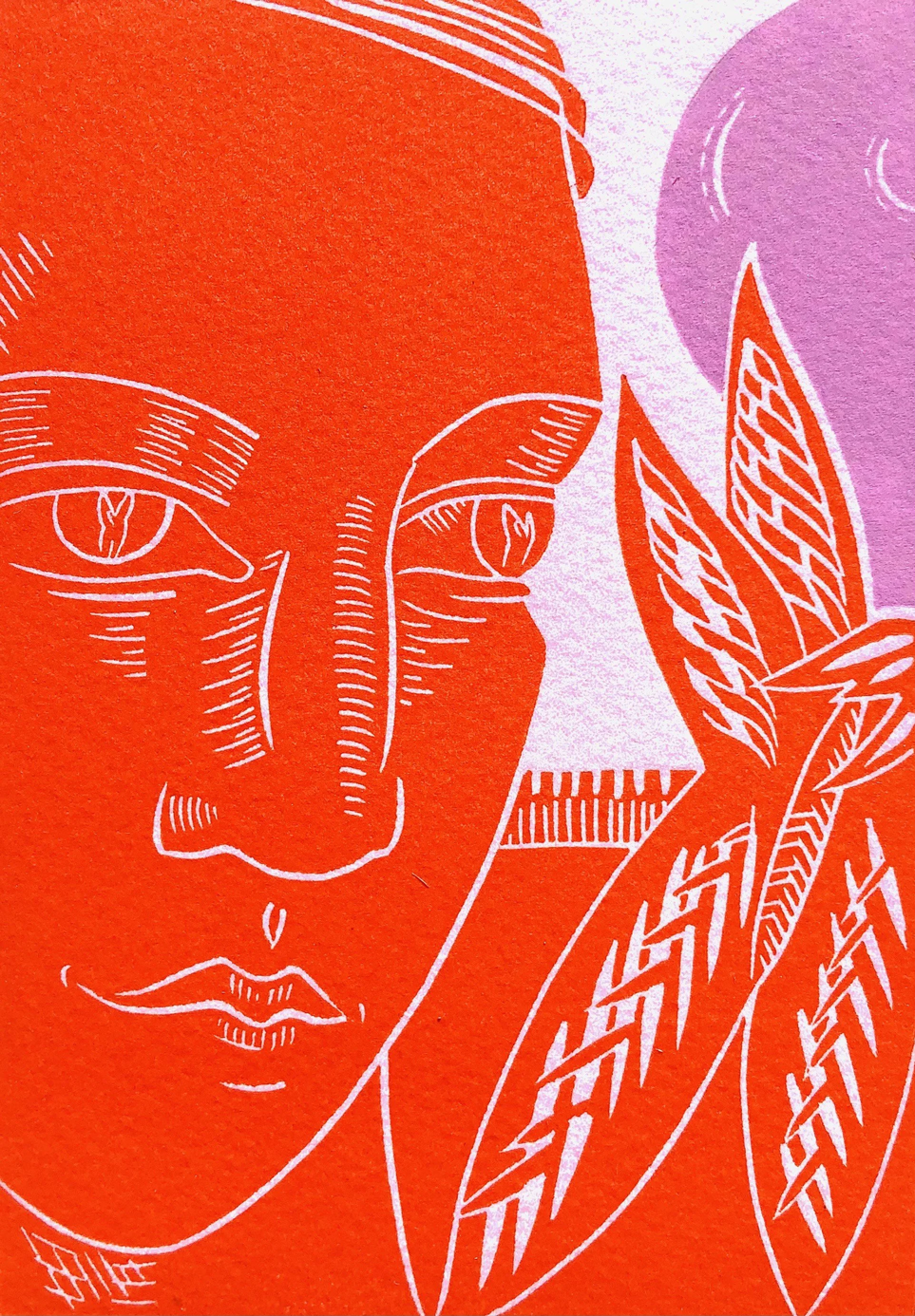Julia's Gaze
15cm x 10cm
