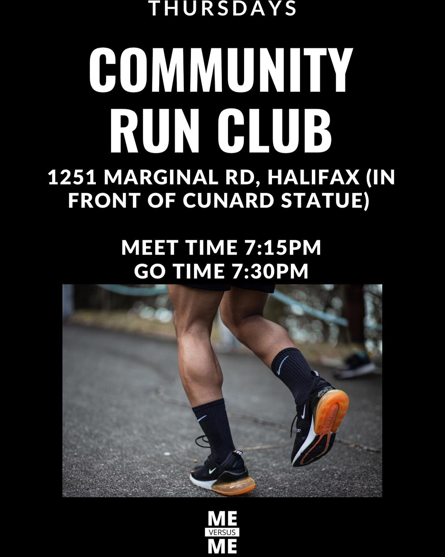 Who's ready to 🏃🏾&zwj;♀️ All🏃🏿 Year🏃🏽&zwj;♂️Long
Join BWC members and community in an outdoorrun/walk every Thursday!

Meet time is 7:15pm at 1251 Marginal Rd, in front of the Samuel Cunard Statue. Run time starts at
7:30pm. 

Whether you're an