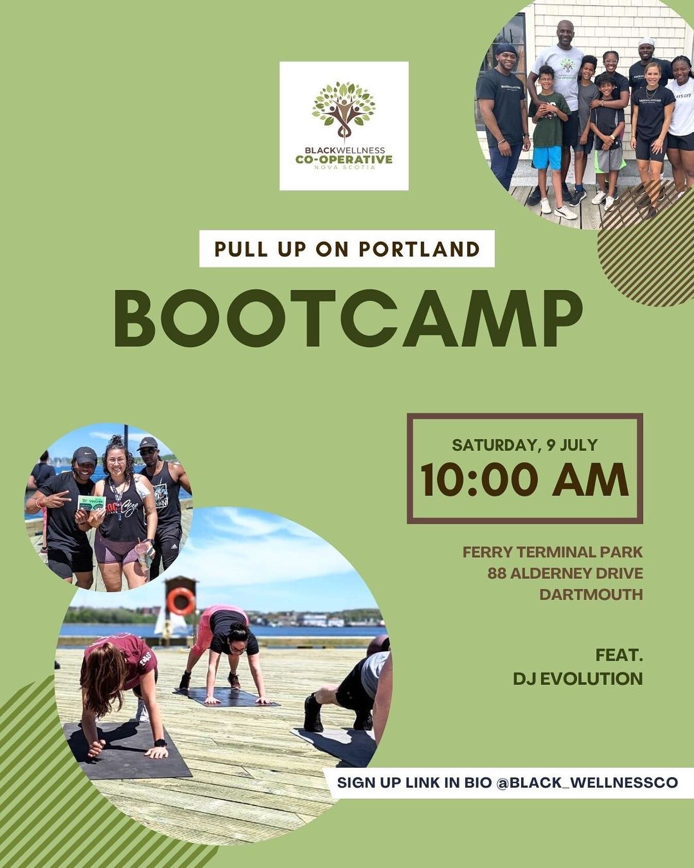 Same date &amp; time NEW location 

Have you signed up yet? See you Saturday 🤩
&mdash;

We&rsquo;ll be kicking off this years Pull Up on Portland event with a sweat in the heart of Dartmouth! @downtowndartmouth 

Grab your friends and family and com
