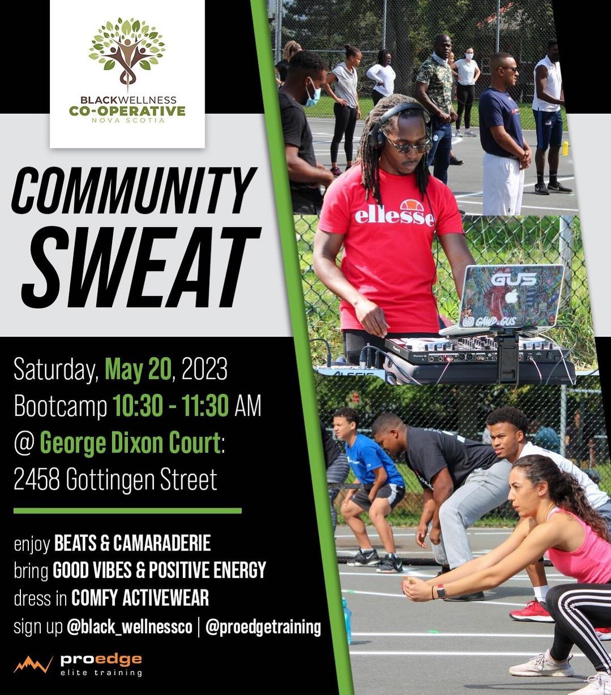 Our first outdoor bootcamp of the season !! 👊🏾

📆 Saturday May 20th
⏰ 10:30am 
📍 George Dixon basketball court 

Bring your friends and family for a fun all inclusive outdoor workout hosted by us! 

We&rsquo;ve been busy planning the summer, and 
