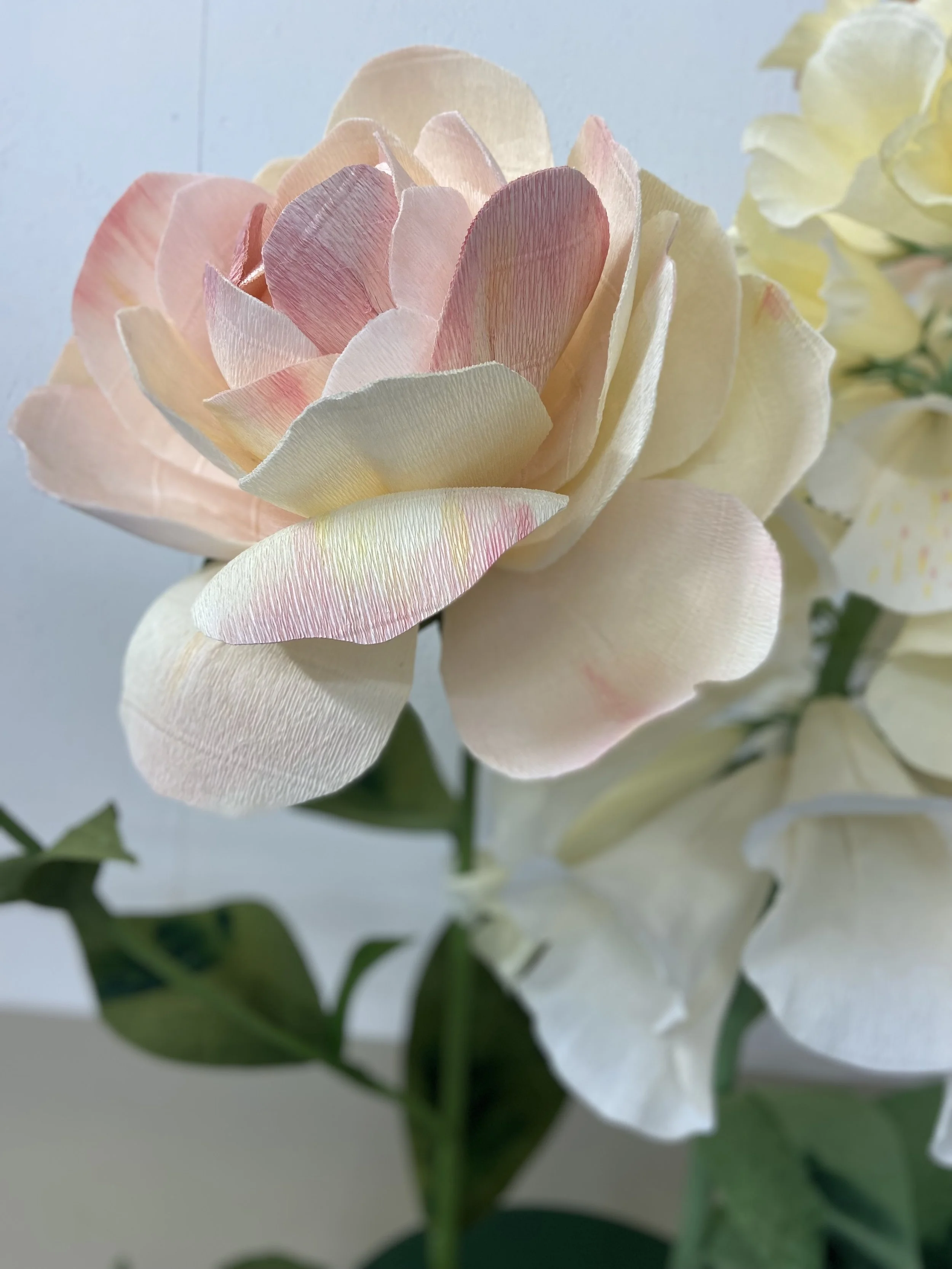 Jo Malone London window display paper flowers