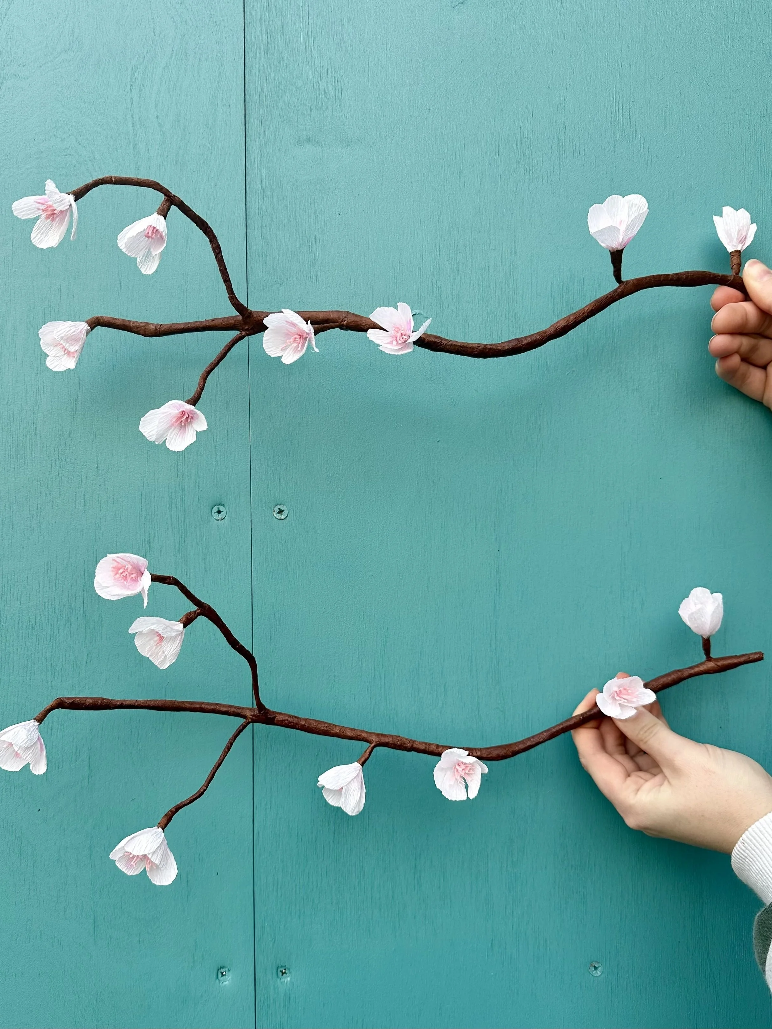 Cherry Blossom branch handmade by Fiona Coupe Studio for Jo Malone London