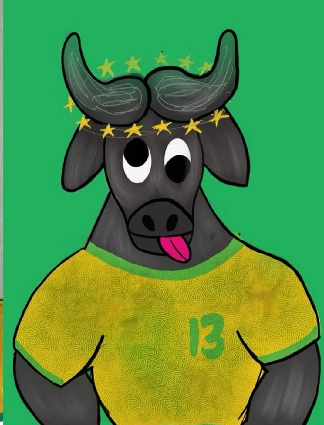 2. First digital try, on the new iPad