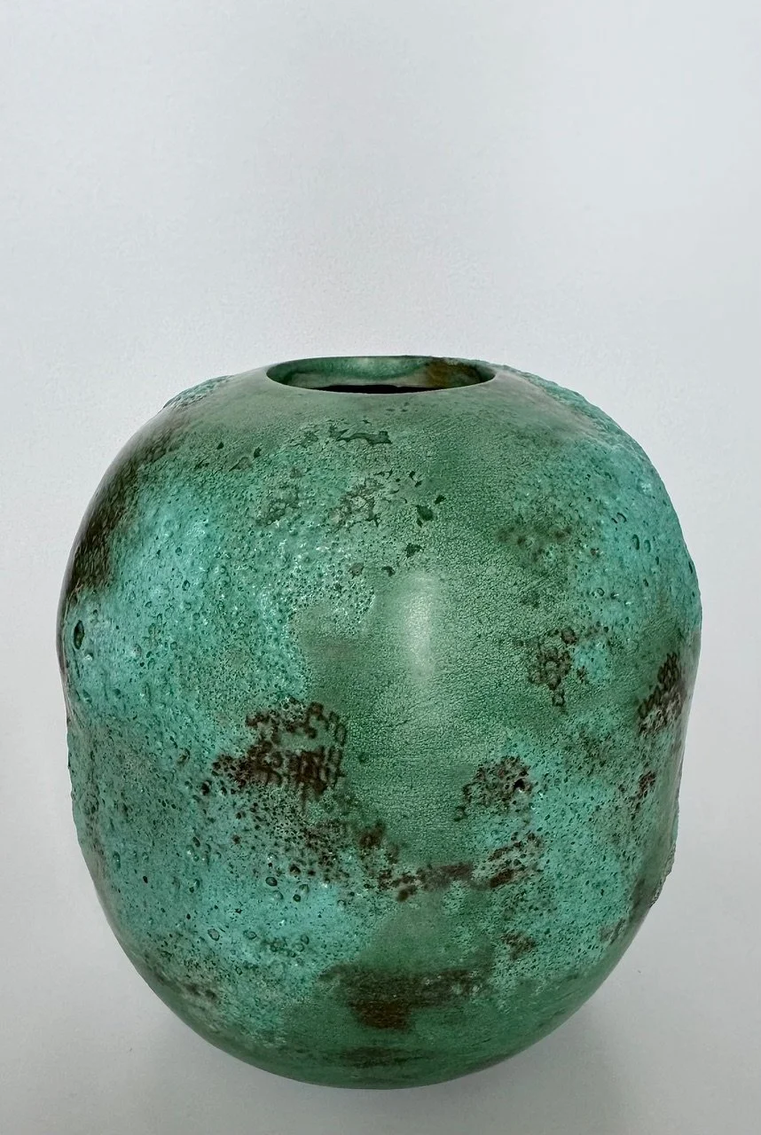 SL17 Tall Medium Stoneware Textured Ceramic 17 X 16 £94.jpeg