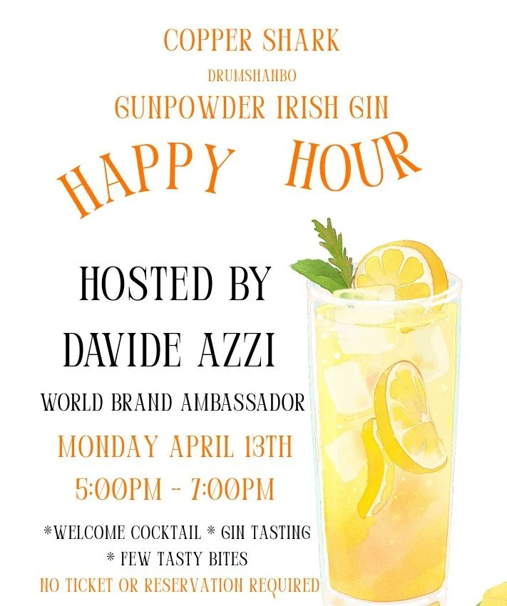 Gunpowder Irish Gin Happy Hour