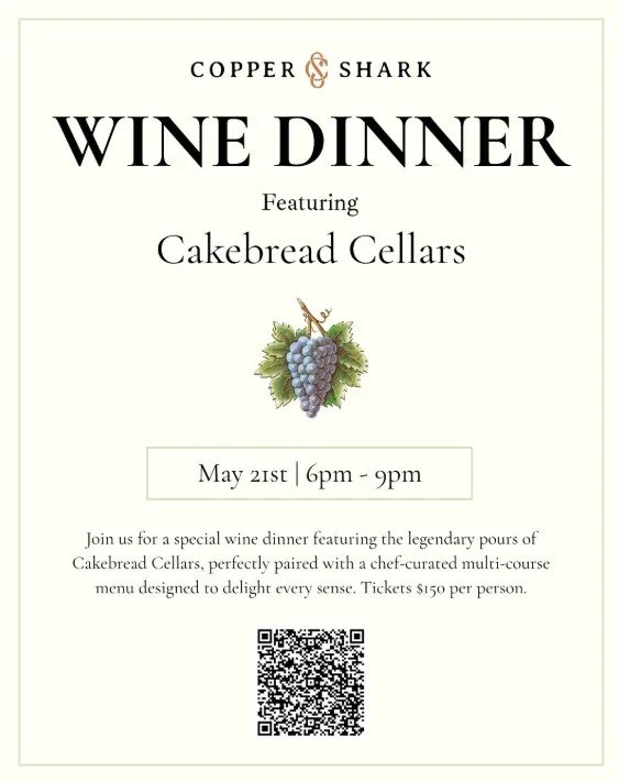 Cakebread Cellars Wine Dinner