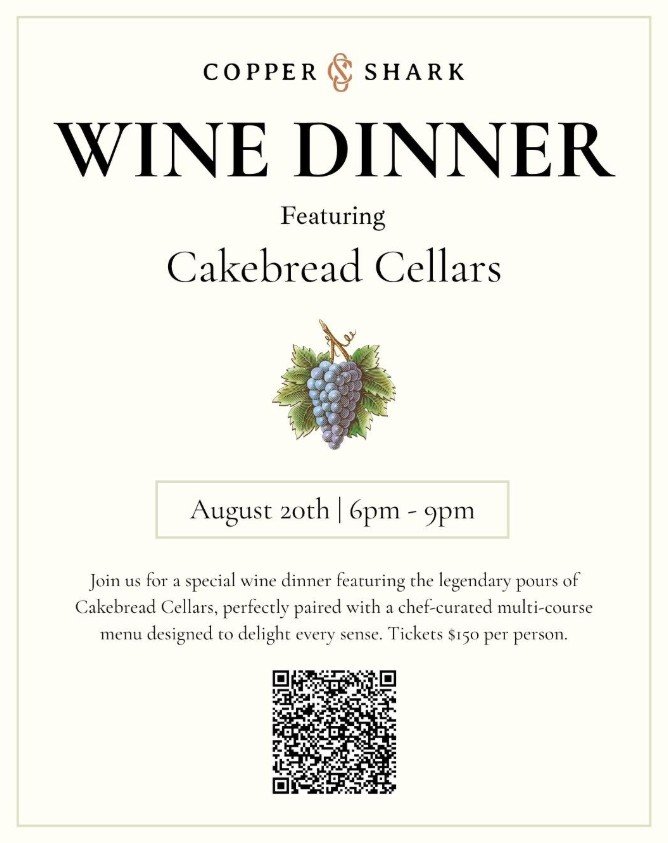 Cakebread Cellars Wine Dinner