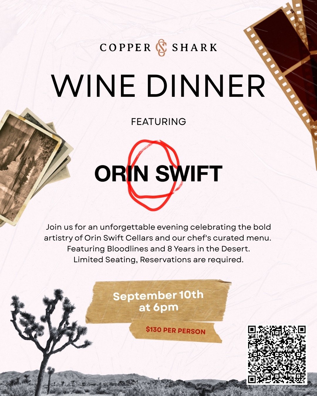 Orin Swift Wine Dinner