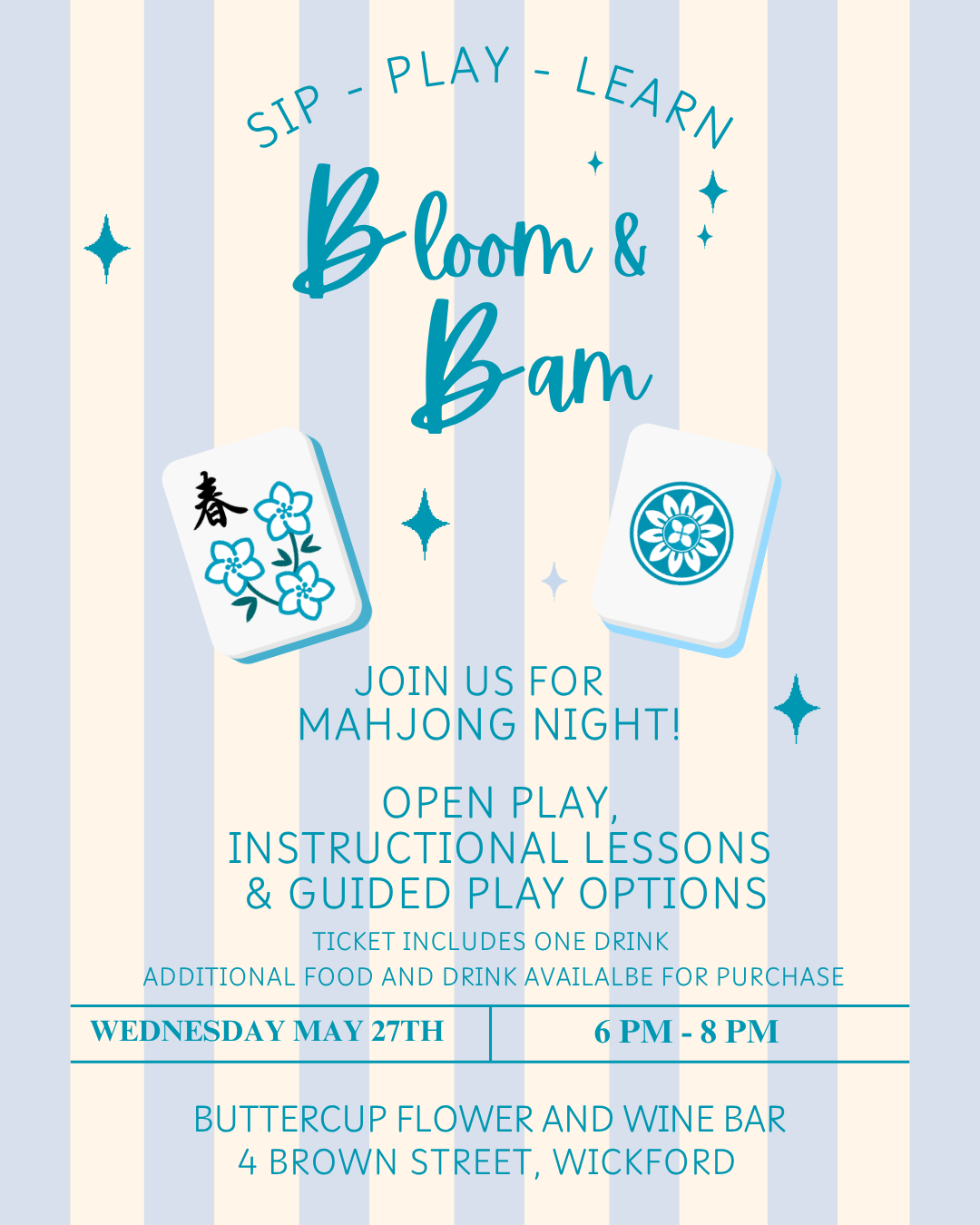 Mahjong night at Buttercup