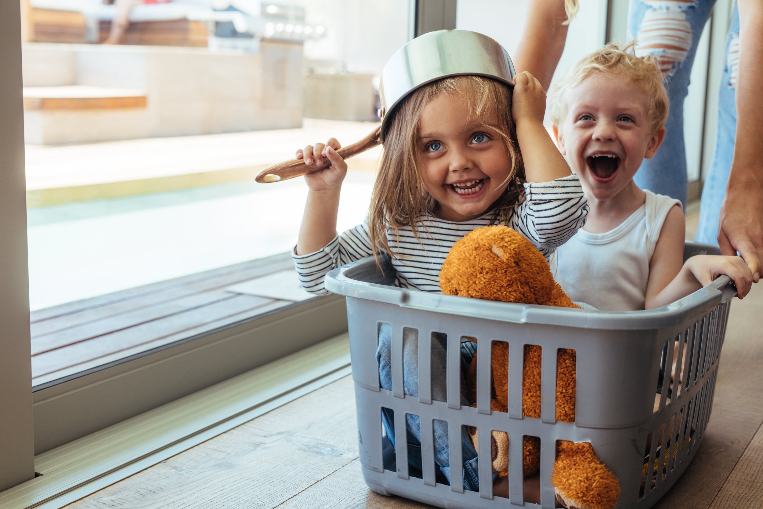 Stages of Play - How toddlers learn to play with toys and each