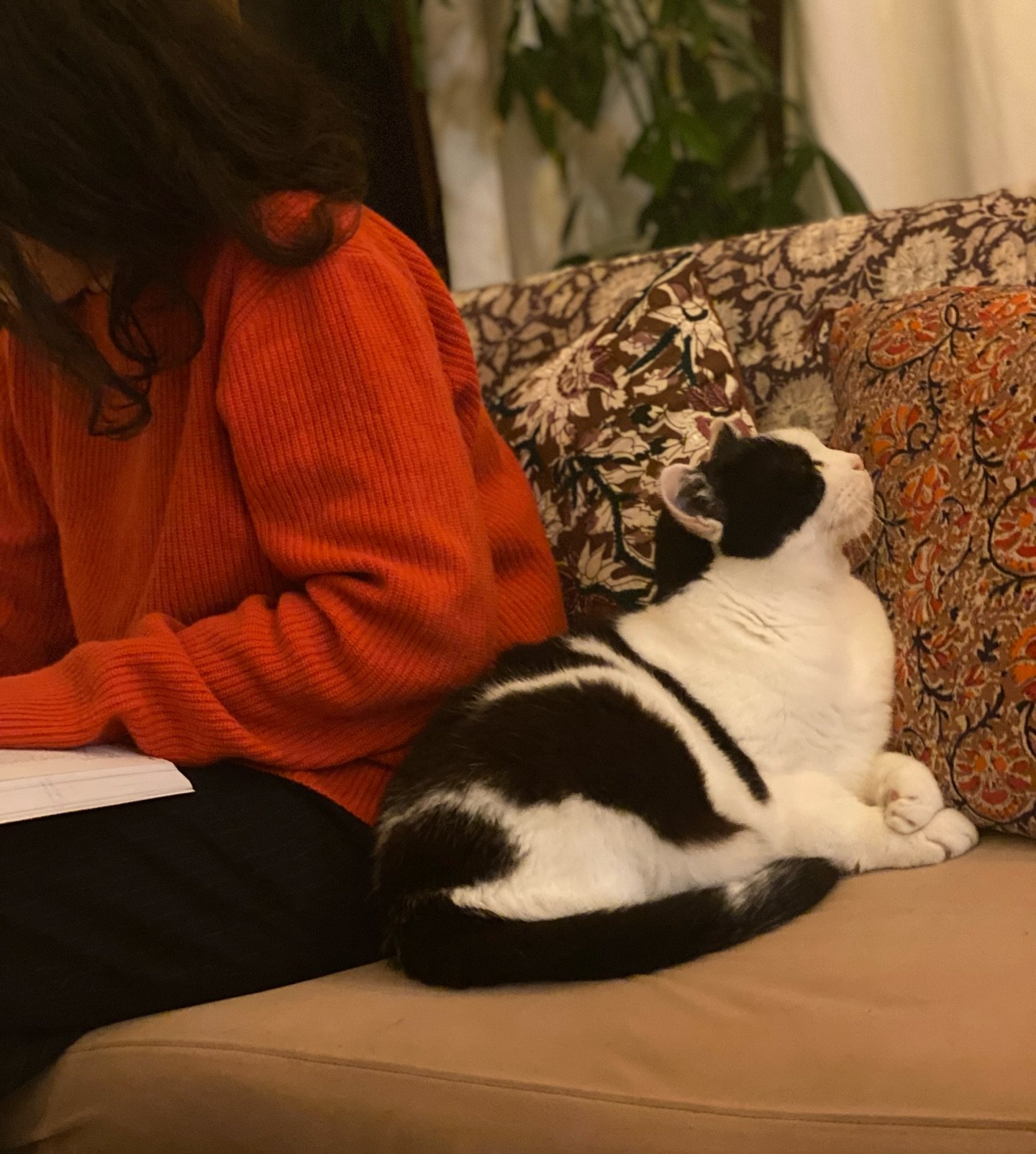 Celle qui lit et celui qui &eacute;coute&hellip;
