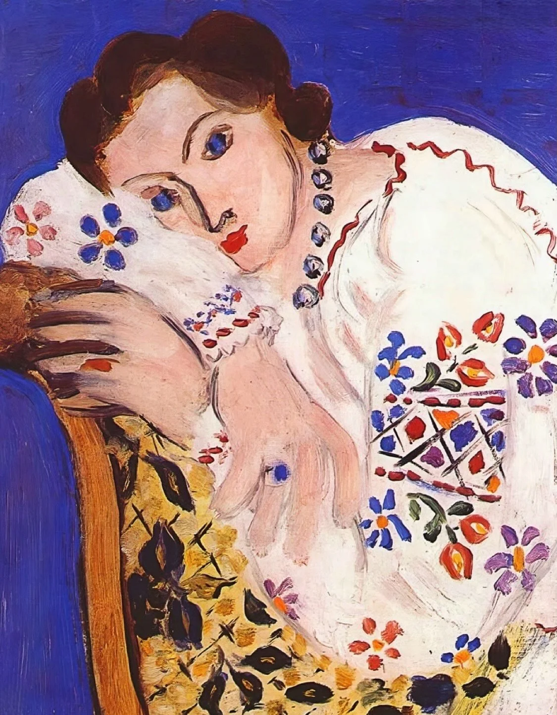 Hommage &agrave; Henri Matisse

Cette saison, d&eacute;couvrez une petite exposition d&rsquo;Hommage &agrave; Henri Matisse, une ollection de v&ecirc;tements en fa&iuml;ence, librement inspir&eacute;s de portraits de femme de Matisse,  &laquo;&nbsp;L