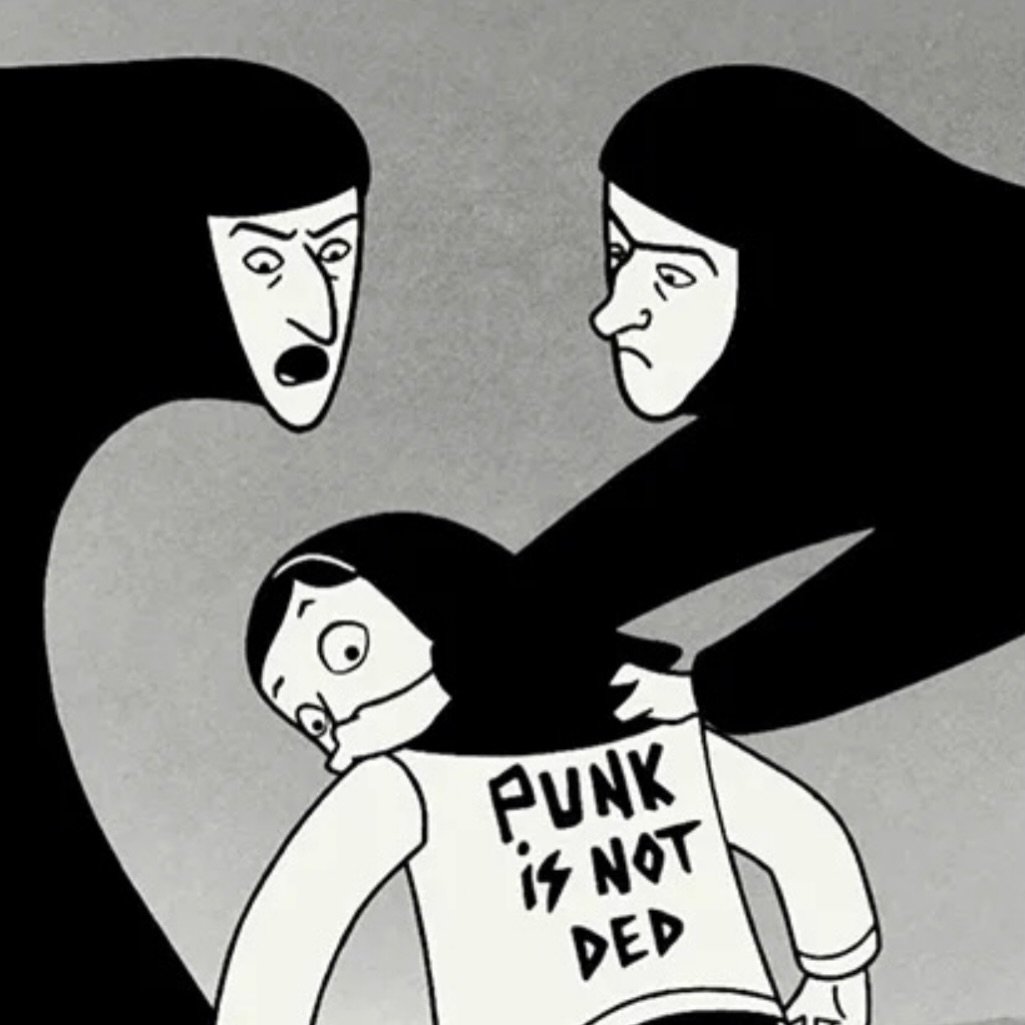 🖤 RIP 🖤 Marjane Satrapi #punkisnotdead