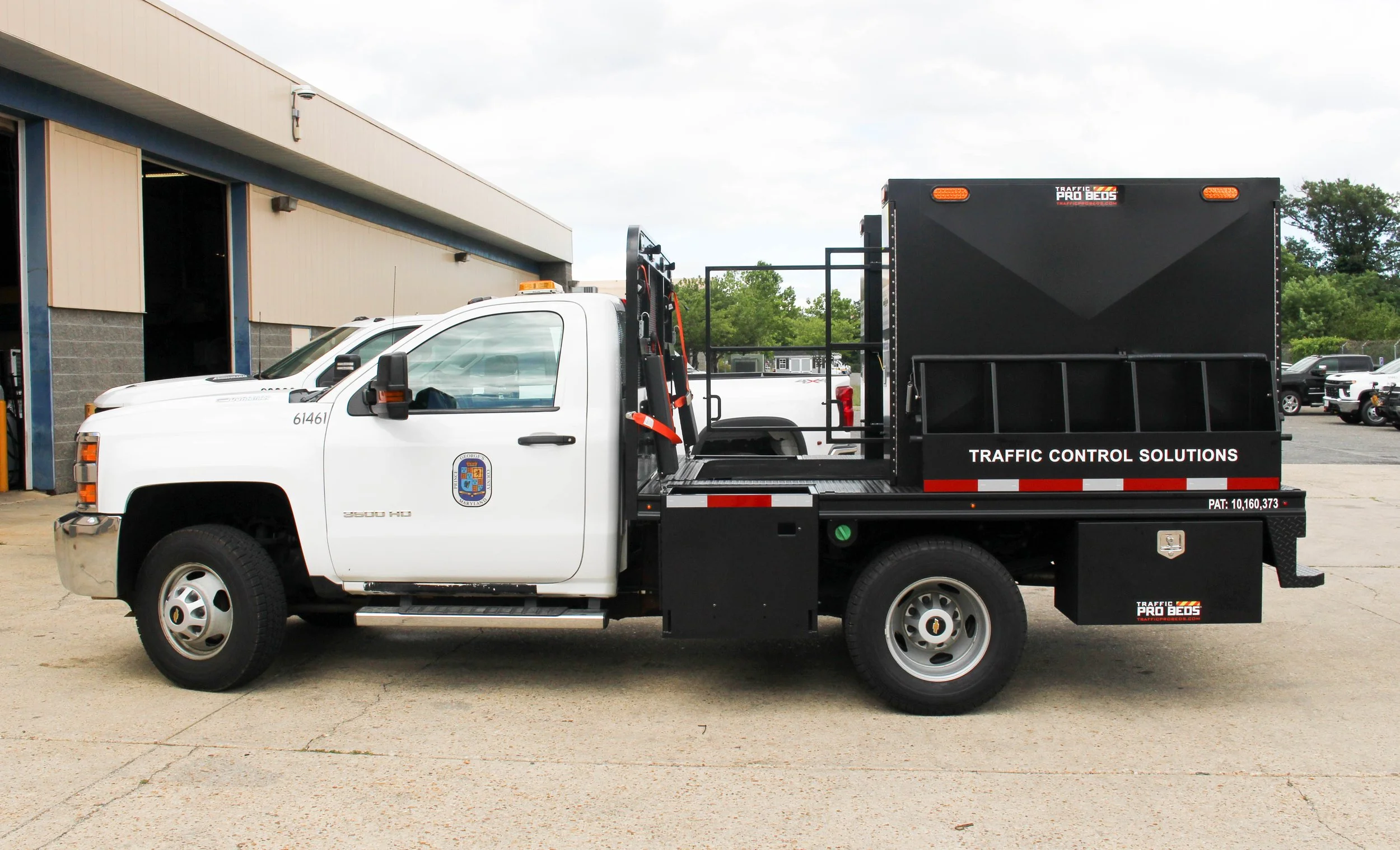 Traffic Pro Bed Cone Truck Bodies — Traffic Control Trucks