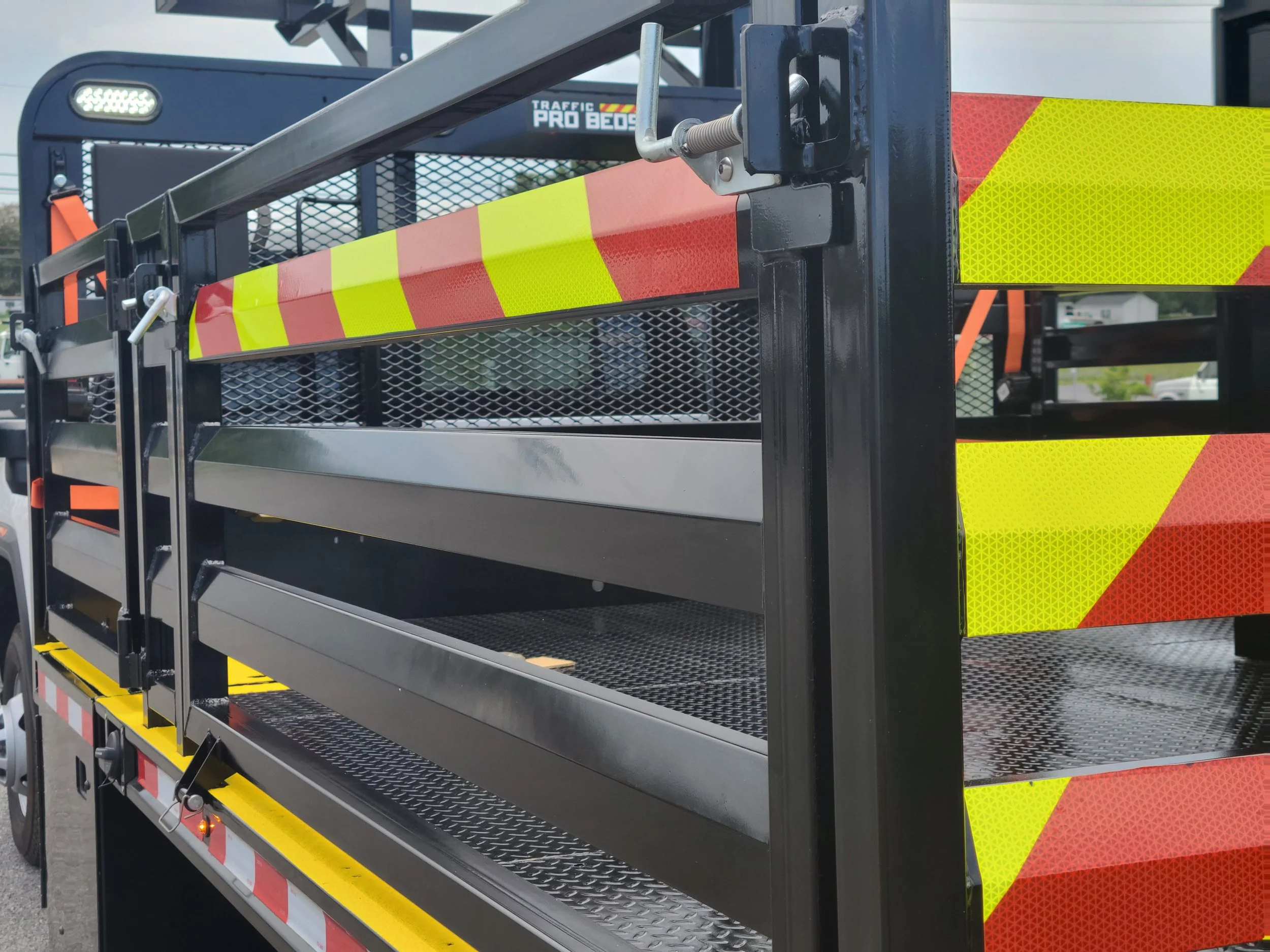 Traffic Pro Bed Cone Truck Bodies — Traffic Control Trucks