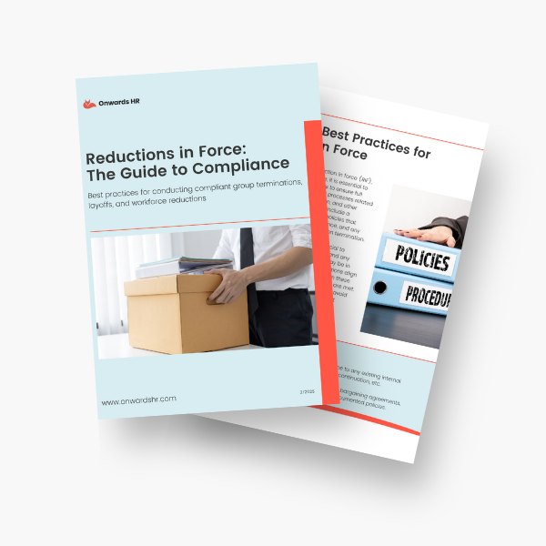 Reductions in Force (RIF): Everything You Need to Know — Onwards HR