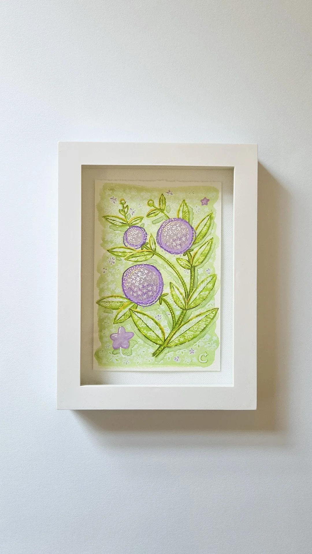 Milkweed Painting