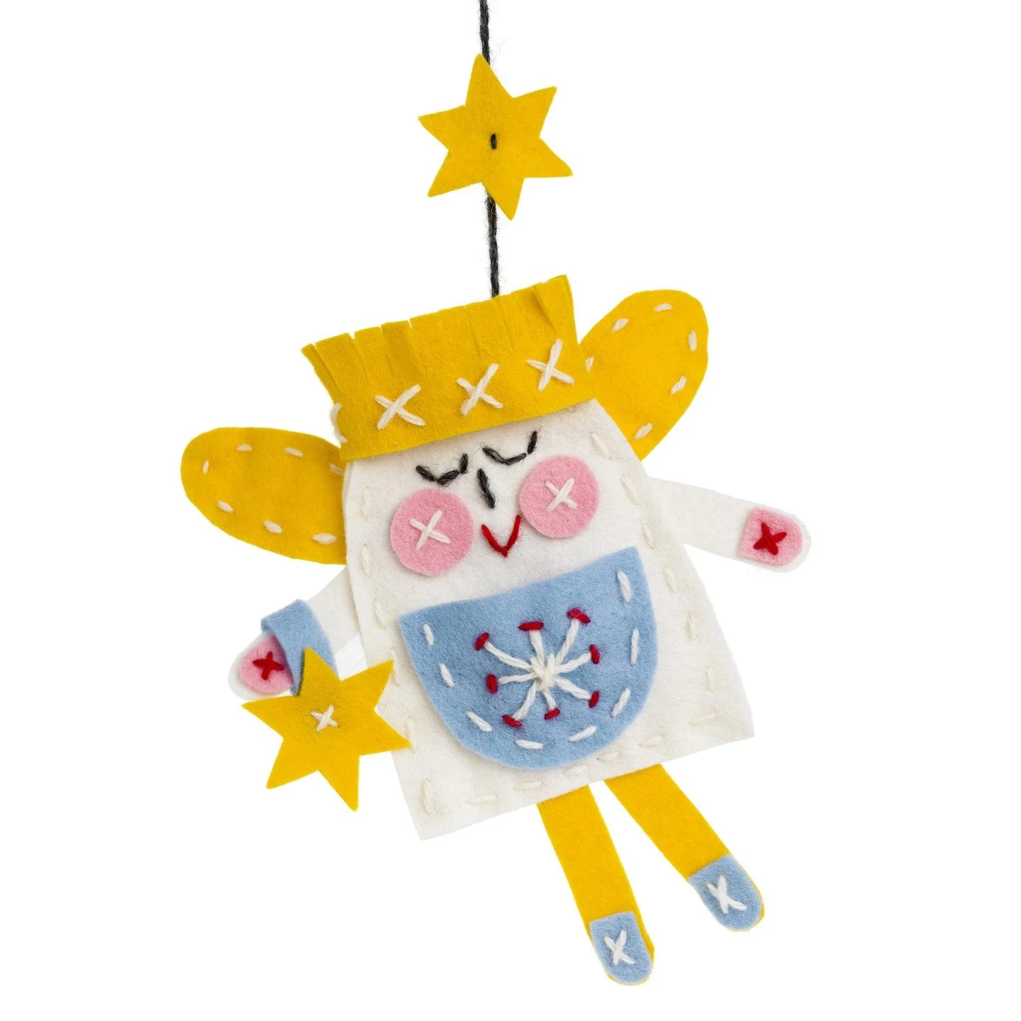 Stitch an Anni Angel

Anni Angel is a special project designed to sit alongside all the other great projects in the new and revised edition of Kids Learn to Stitch. With actual size templates, easy-to-follow instructions and clear photos, Anni Angel 