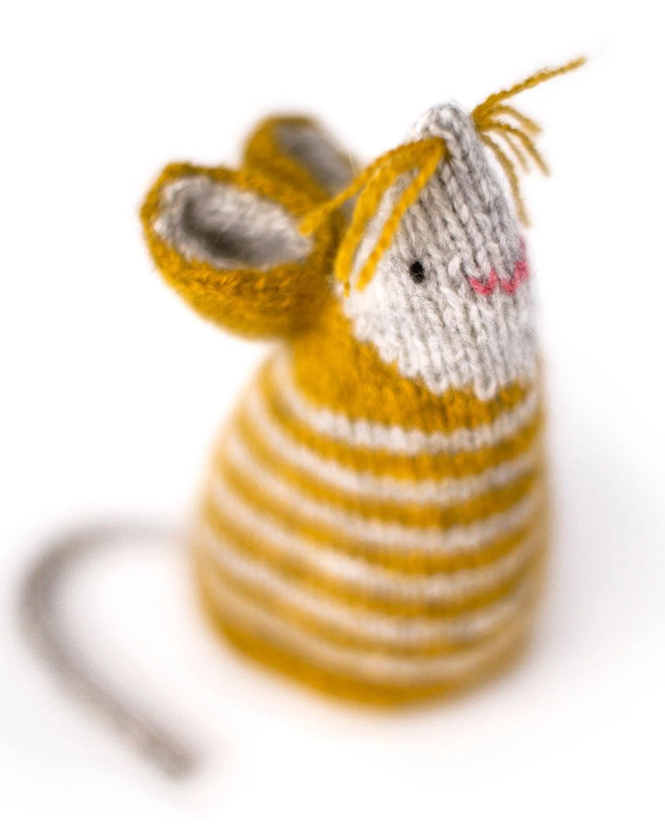 Mousie Mousie

This wee woolly Mousie Mousie is now available as a downloadable pattern from my website shop. The joy of this pattern is that you can use any weight of yarn - just follow the tension suggestion and prepare for a smaller, or larger Mou
