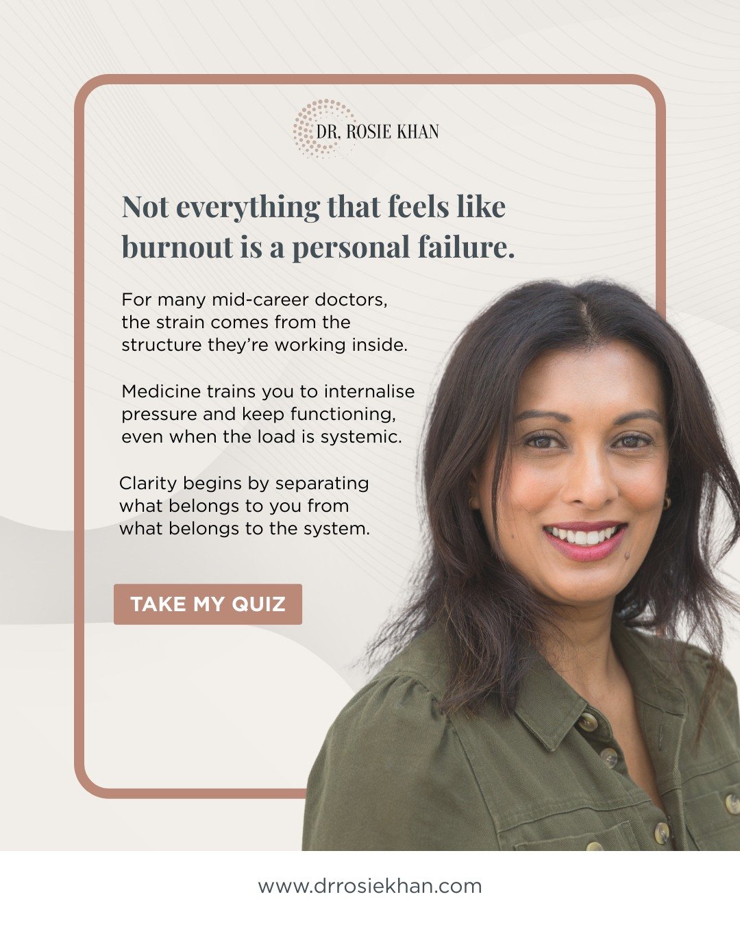 If the question &ldquo;is it me or is it medicine&rdquo; keeps circling, it&rsquo;s worth pausing.

Many doctors internalise the weight of modern healthcare as personal failure, despite working in systems that demand constant decisions, emotional end