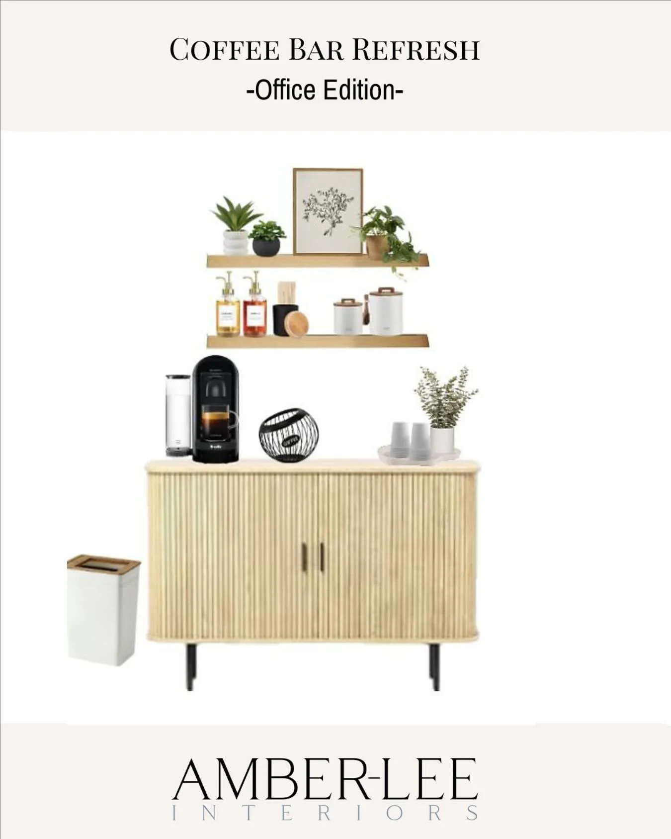Big impact doesn&rsquo;t always mean a big Reno✨

Even the smallest corners of your home or office deserve thoughtful design. This coffee bar refresh completely transformed an office reception area, proof that a little styling can go a long way!

Not