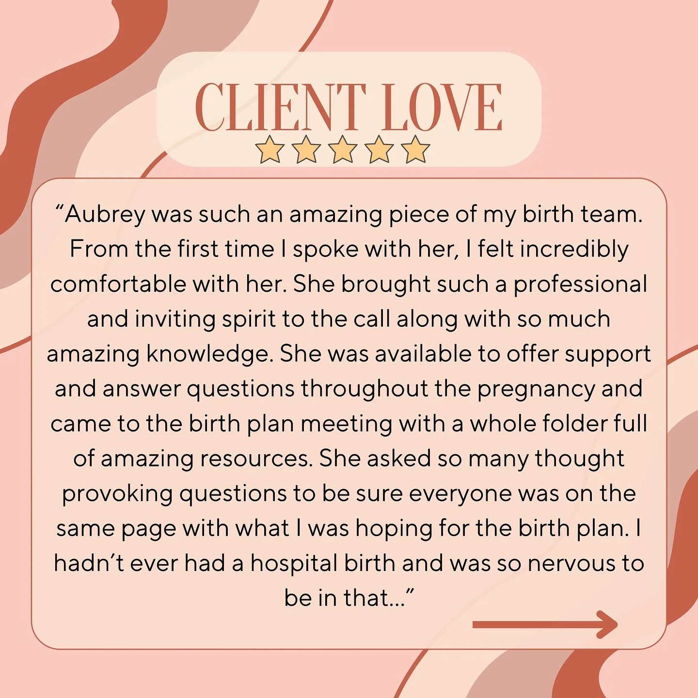 I love hearing the things that made the biggest impact with having a doula/birth photographer from my clients&rsquo; perspectives. It is such helpful feedback and makes the hours of work and missed events worth it!