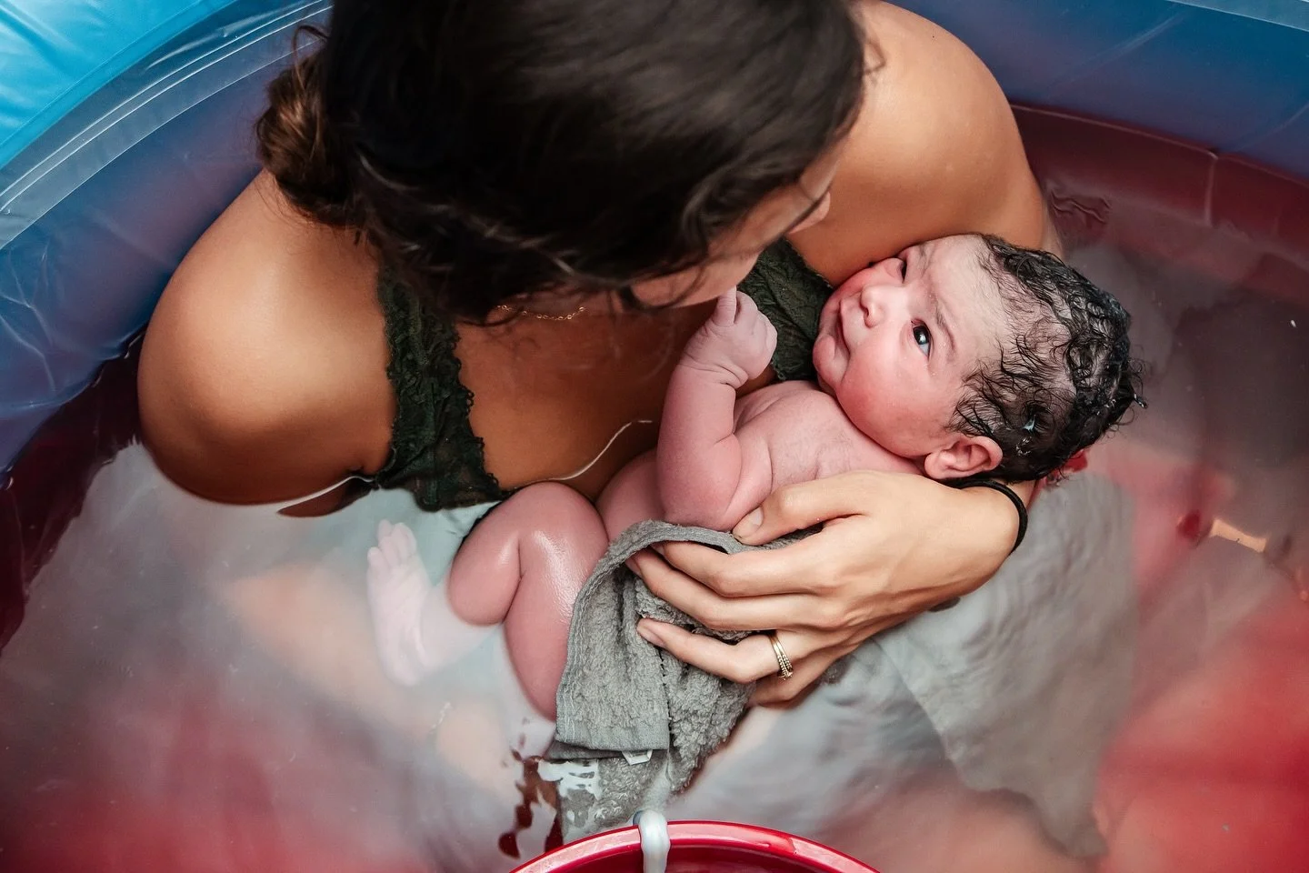 Hi mommy✨ #waterbirth