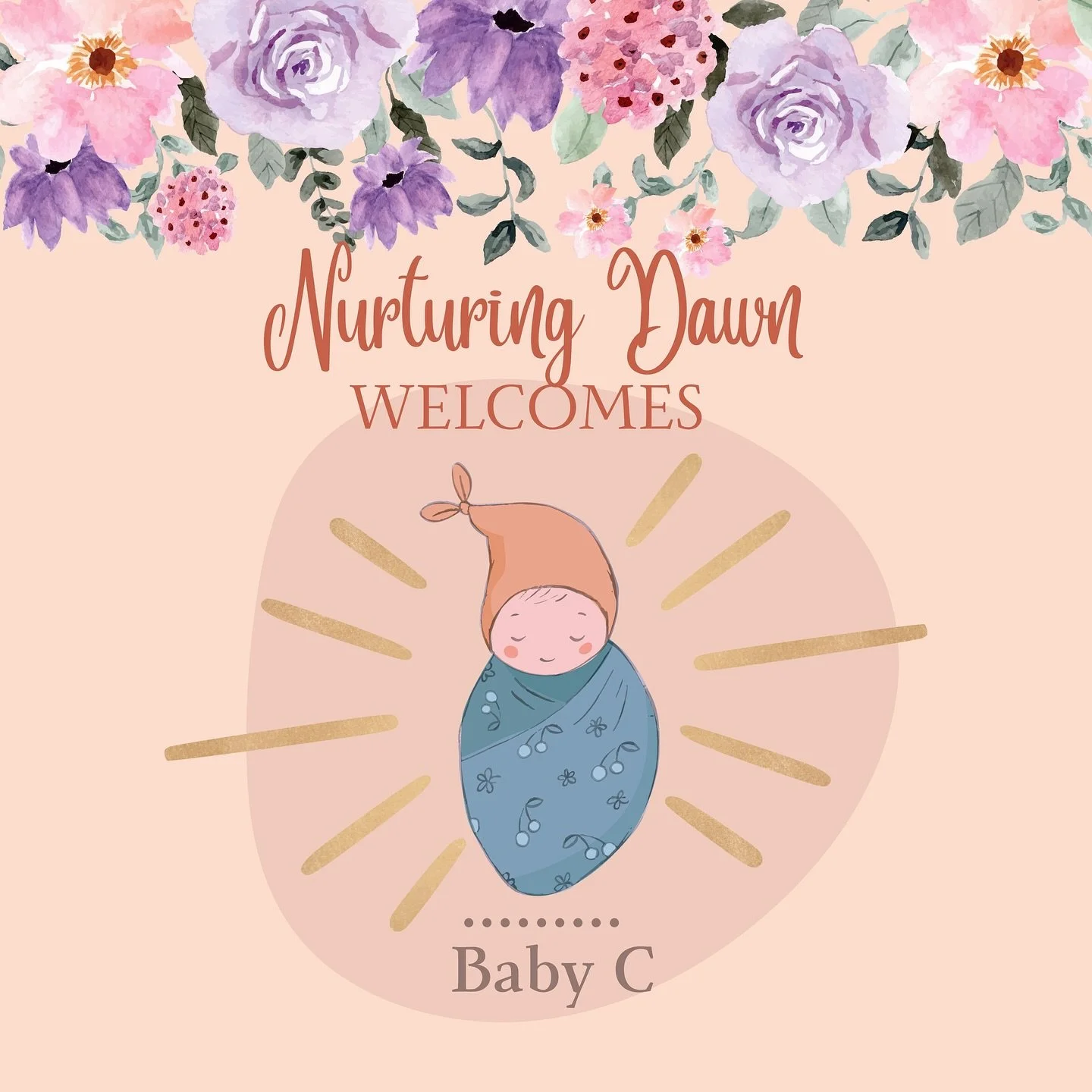 This baby decided to wait a full 42 weeks (+ a day) to be born. Just as she wanted, this mom labored at home and got to the hospital 7cm. An epidural and rest, and it was time to meet her baby! In between pushes she said, &ldquo;This is the most calm