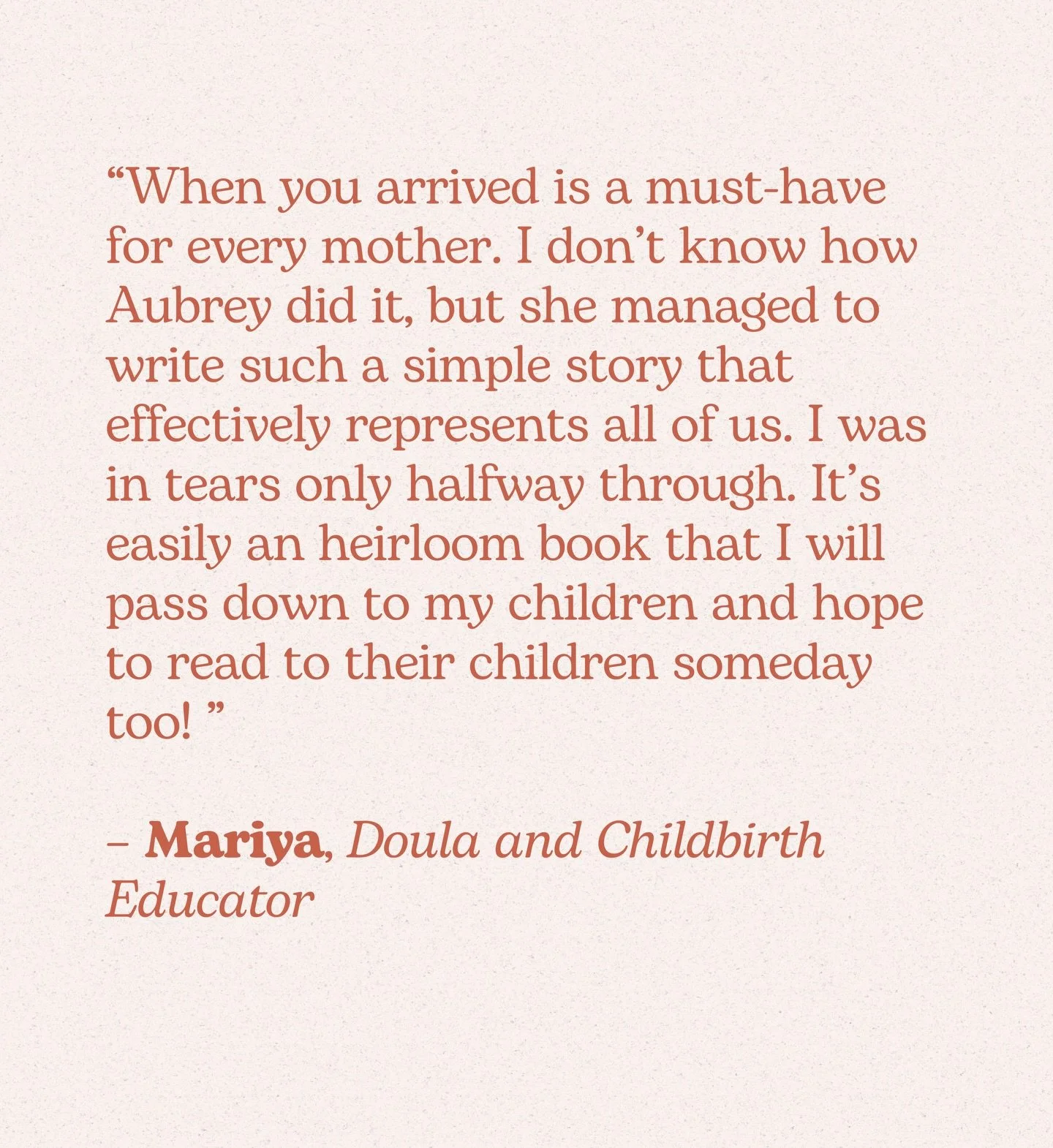 This book was born from the desire to honor the 100+ families who have chosen me to walk alongside them as they welcomed their babies earthside. It is their strength, courage, and love that shaped these pages. In supporting families during birth, I w