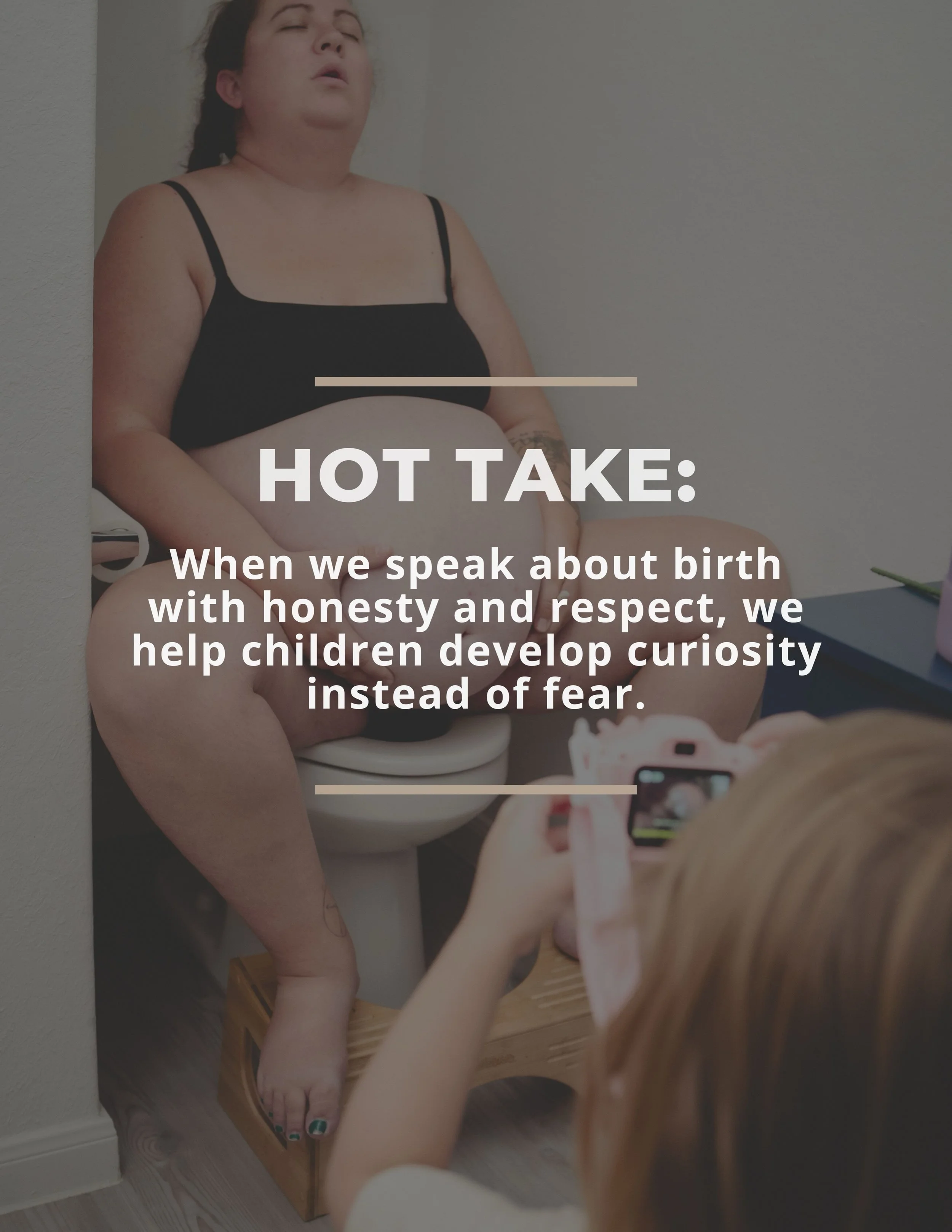 The more we normalize honest, age-appropriate conversations about birth, the more we replace fear with trust. We teach our kids that birth isn&rsquo;t inherently scary or shameful.
And when the right child is welcomed into the right birth space? They