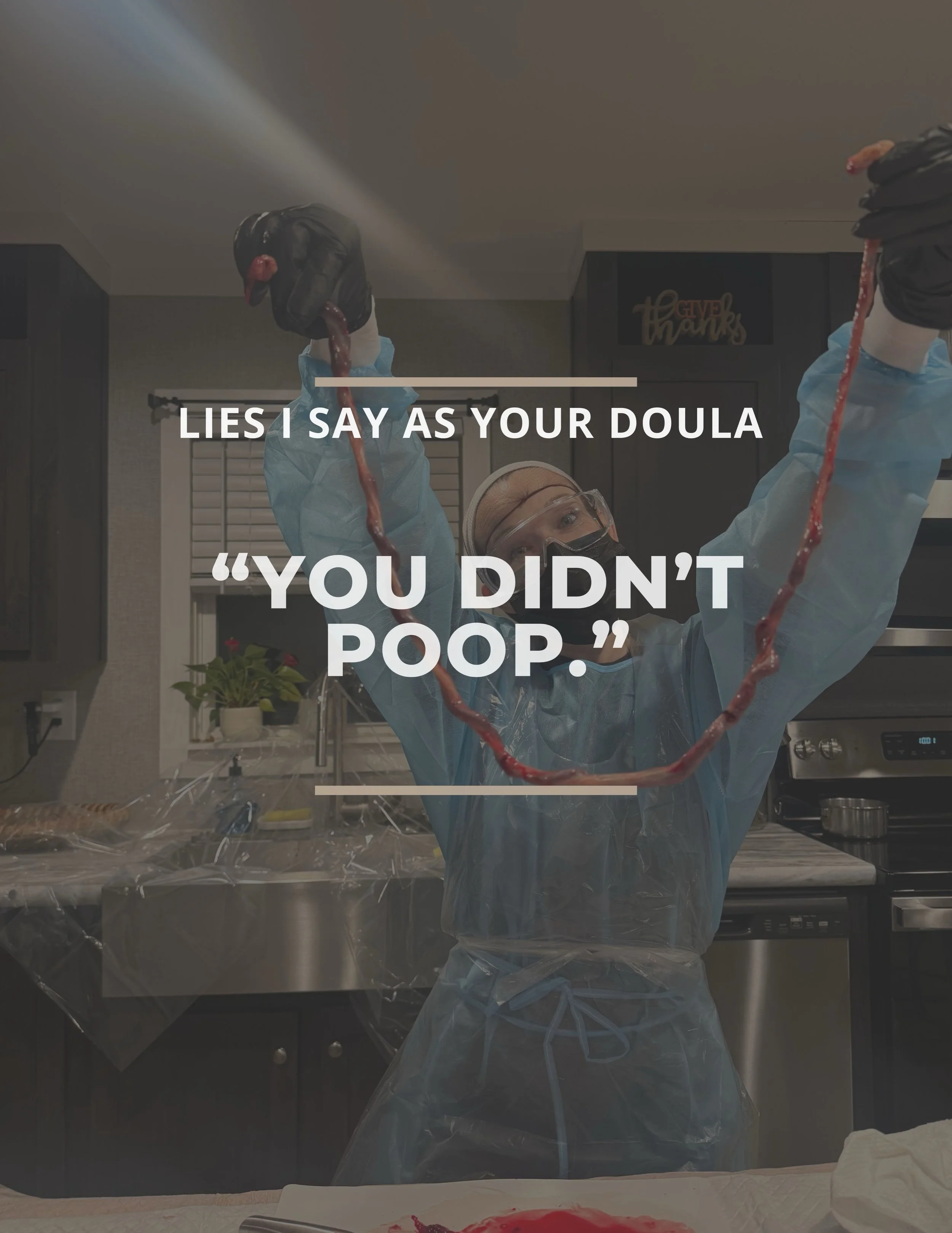 The relationship with your doula should be built on a foundation of trust&hellip;. With that being said, there are a few white lies I may say during your birth! ⬆️⬆️⬆️