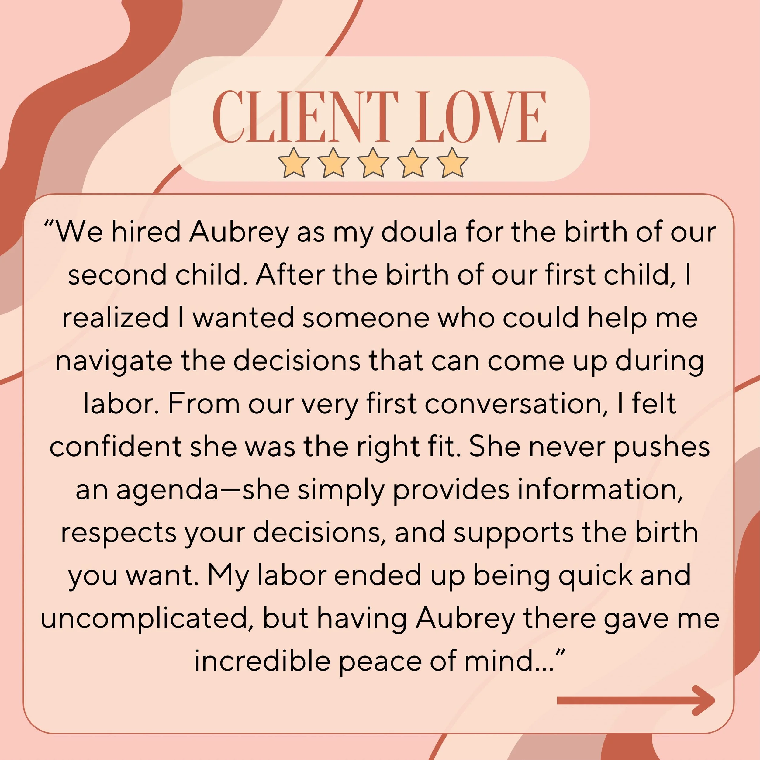 #clientlove #birthdoula ✨✨