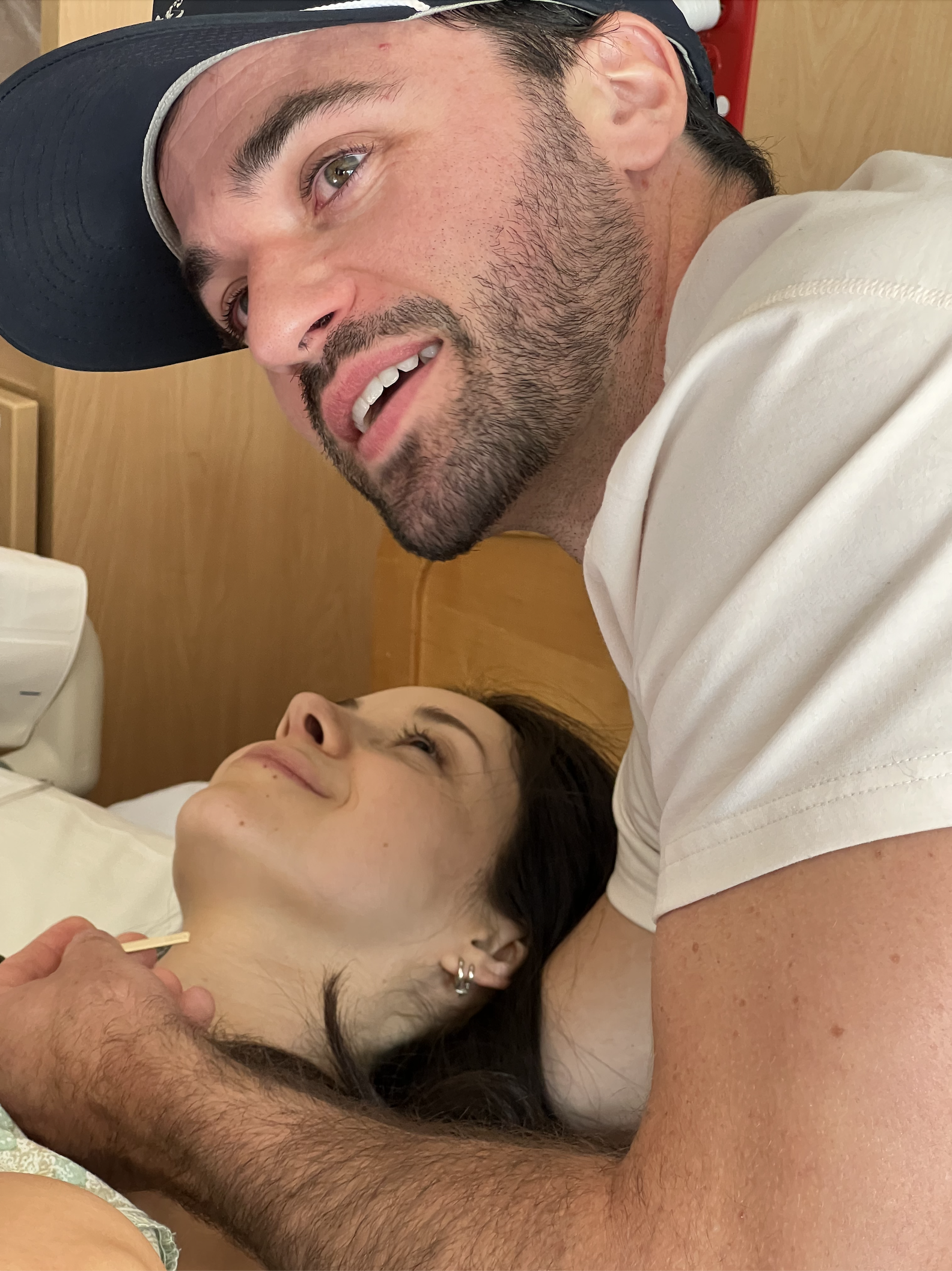 The moment a man becomes a dad.