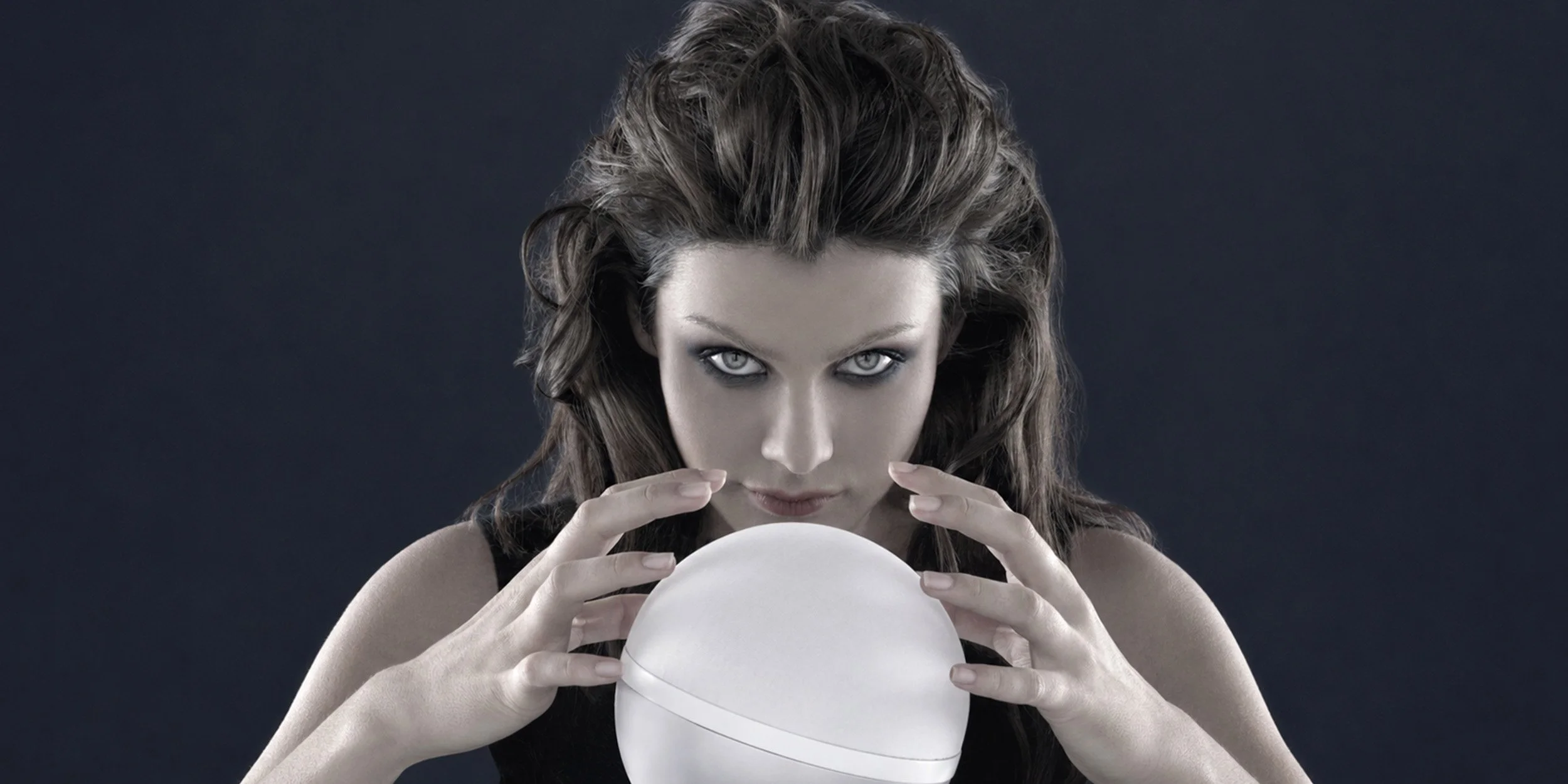Oh by Tutondo brand campaign image connecting sound, emotion, and sculptural audio design through a woman holding a spherical product form.