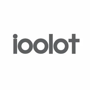 The logo of Iolot in gray text on a white background.