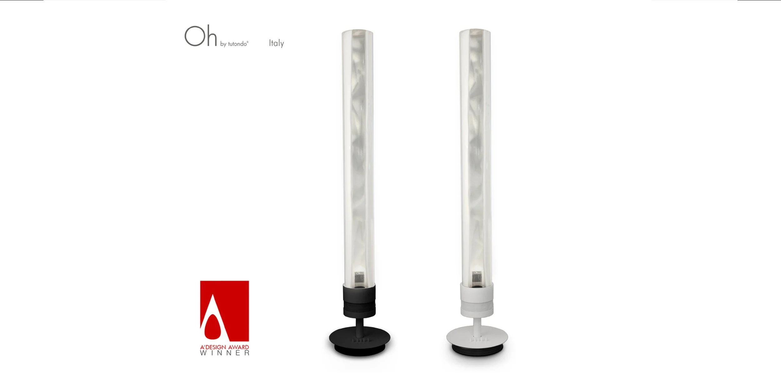 OhL by Tutondo light-subwoofer, integrating low-frequency audio performance, lighting, and home decor in a unique product designed to replace the traditional visible subwoofer.