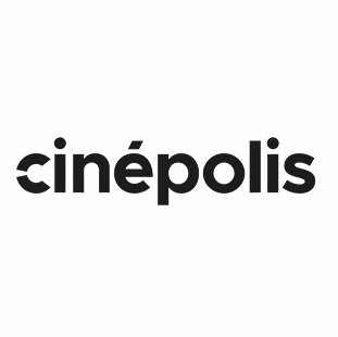 The logo of Cinépolis, a movie theater chain, on a white background.