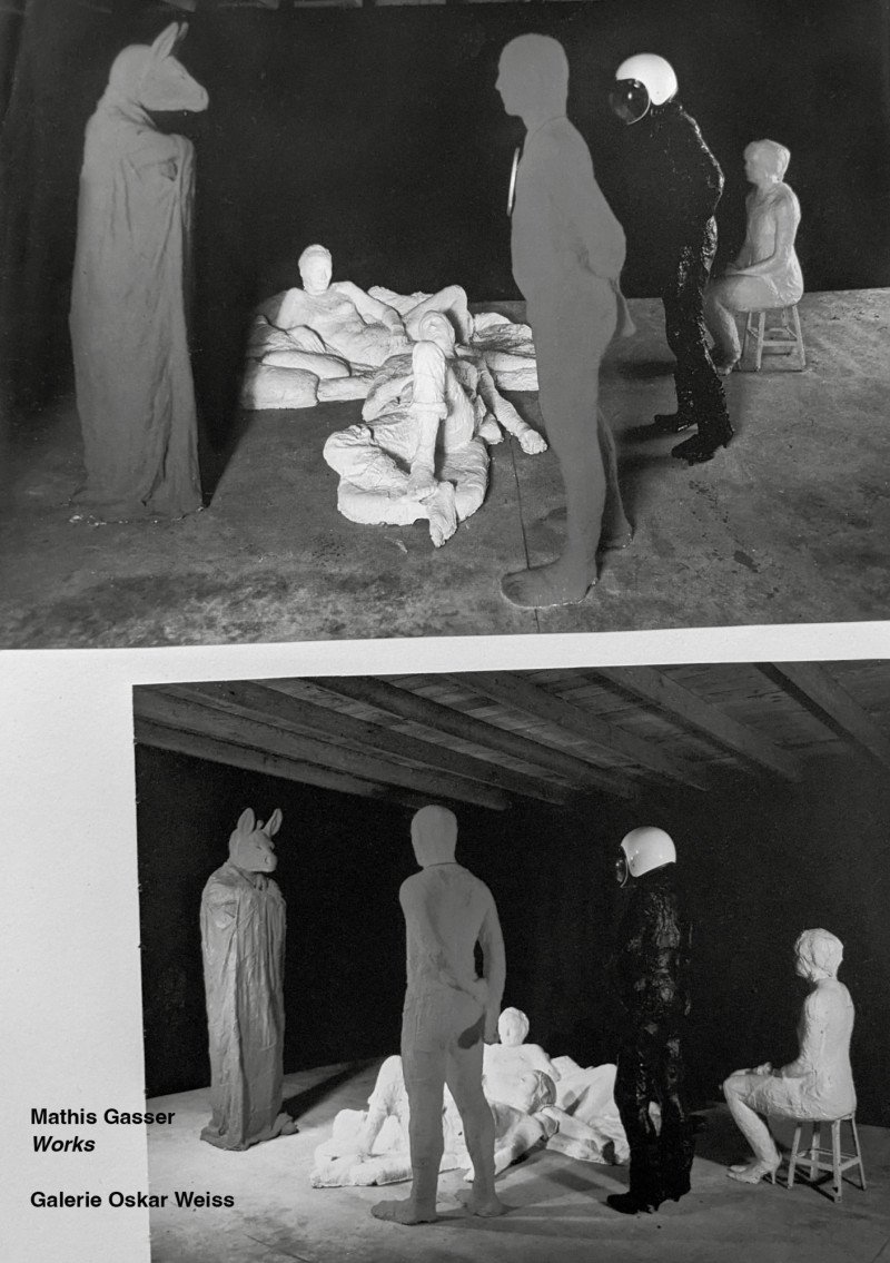 Mathis Gasser: Works at Galerie Oskar Weiss