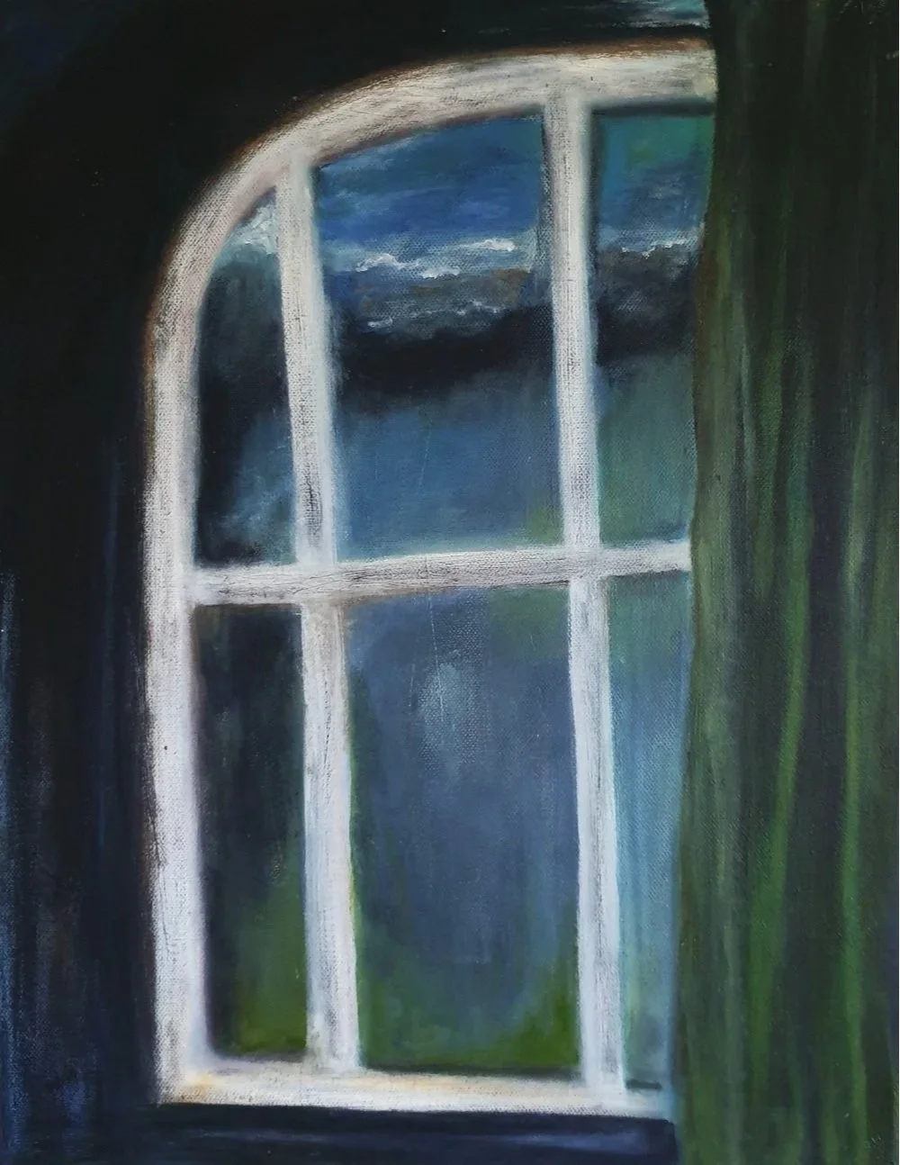 Out There
Oil on Canvas
17"x14"