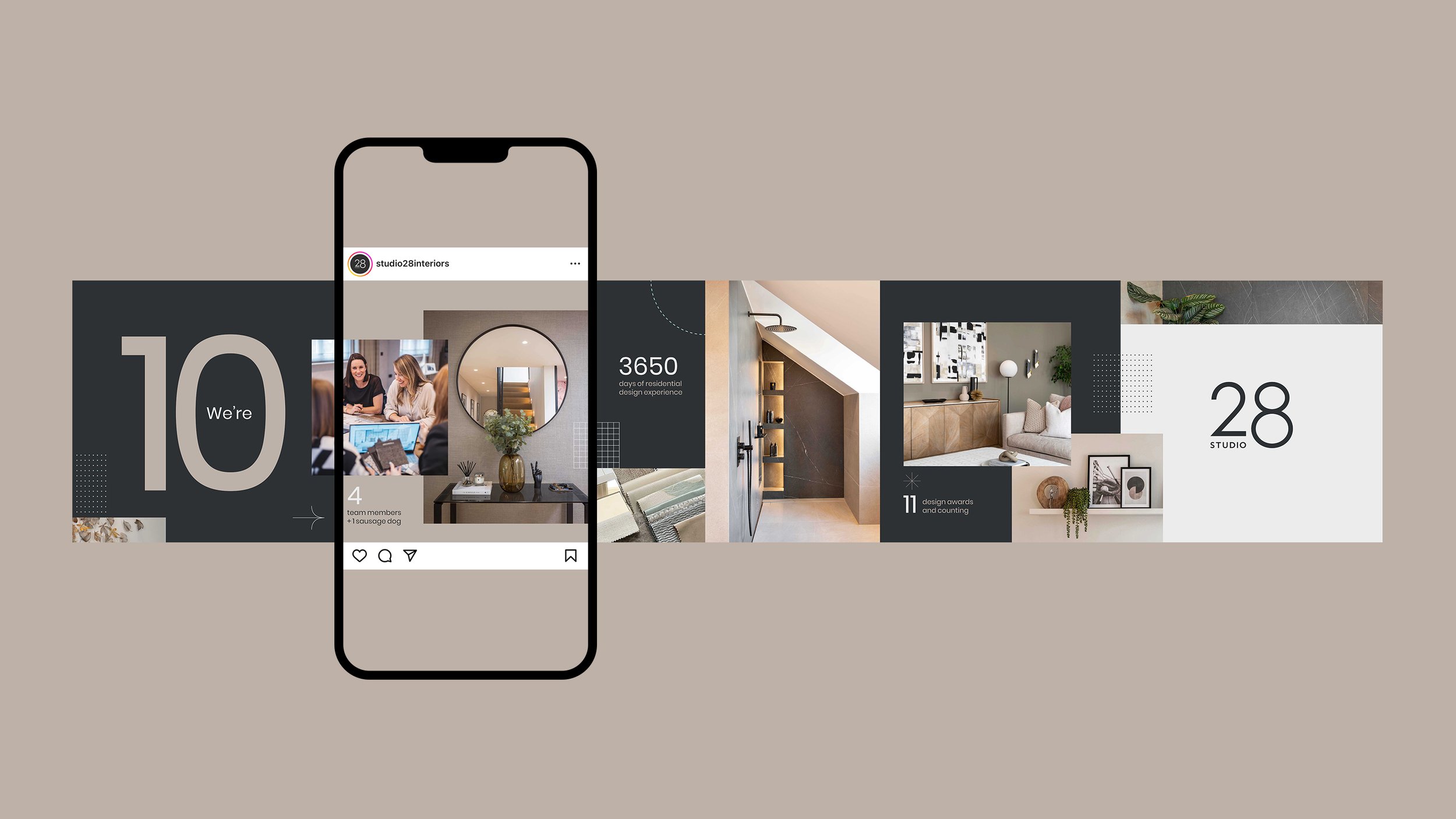 Studio28 Interiors Instagram posts