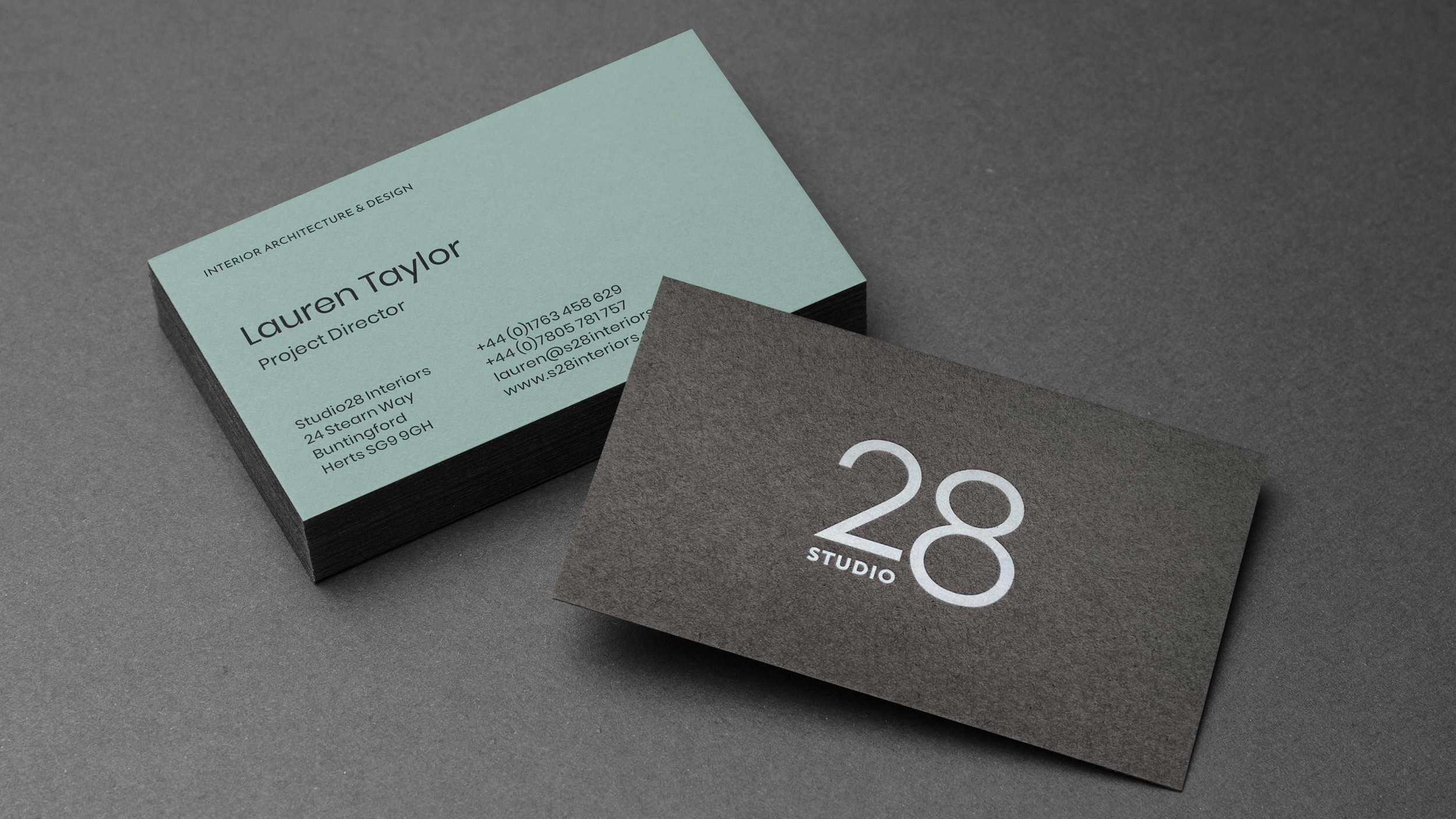 Studio28 Interiors Business Card