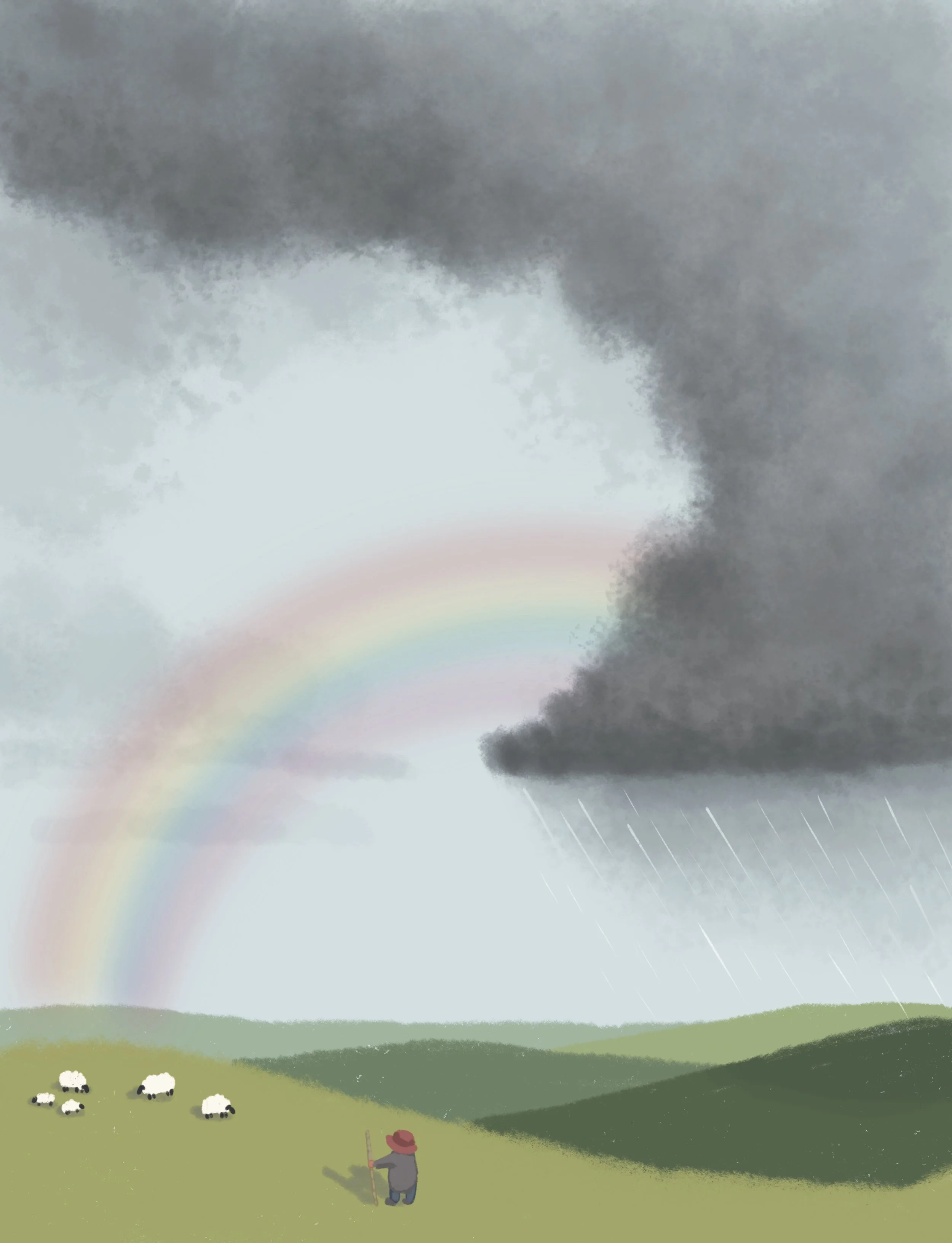 Children’s Book Illustration 5, digital, 2026