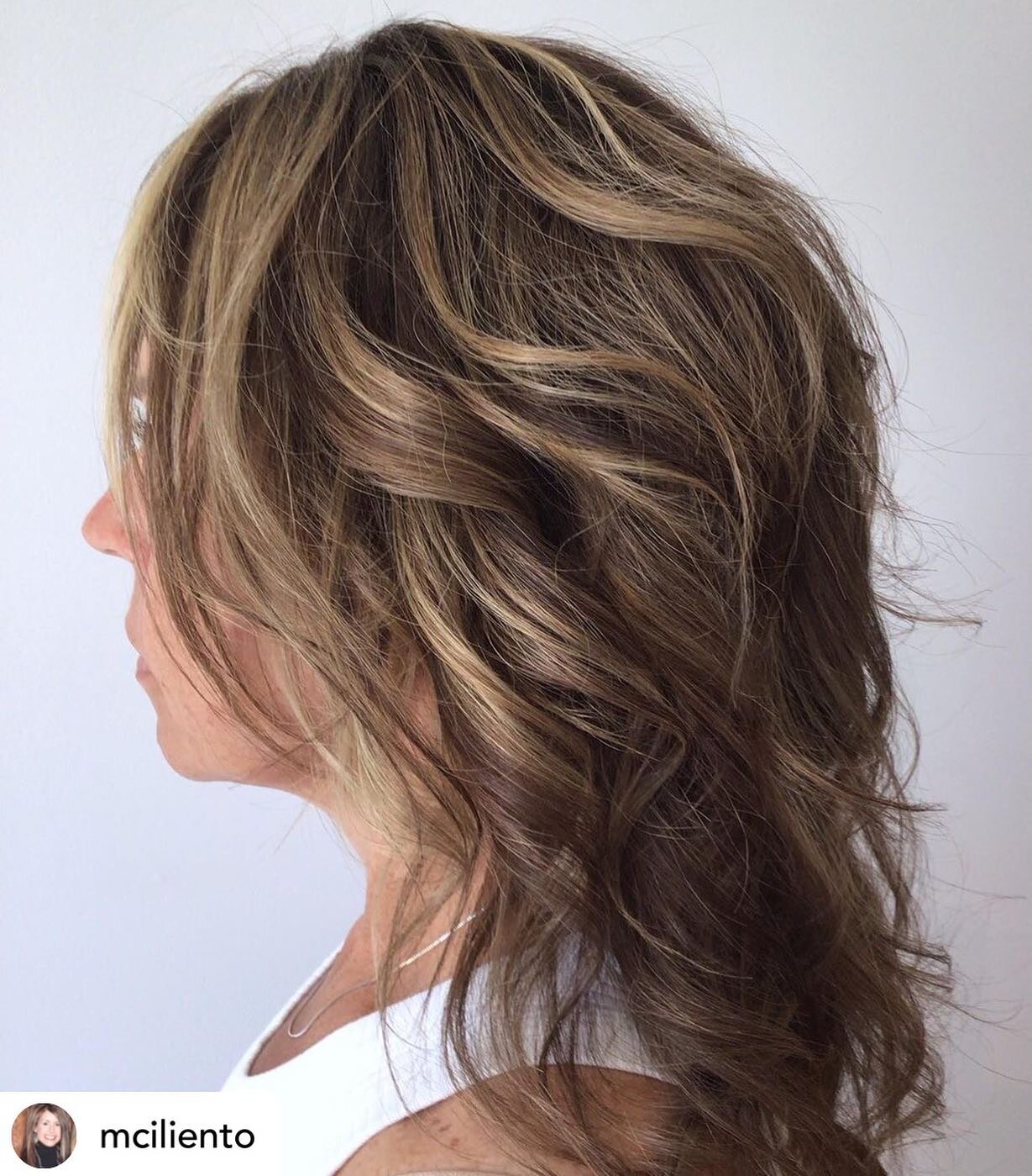Bronde: adjective\&lsquo;br&auml;nd\ is a color technique that fuses brown and blonde, to create a flattering, sun kissed color result.  @mciliento 
#Saratogahairsalon #Hairstylist #Salon #SaratogaHair #SaratogaSalon #SaratogaSpringsSalon #SaratogaSp
