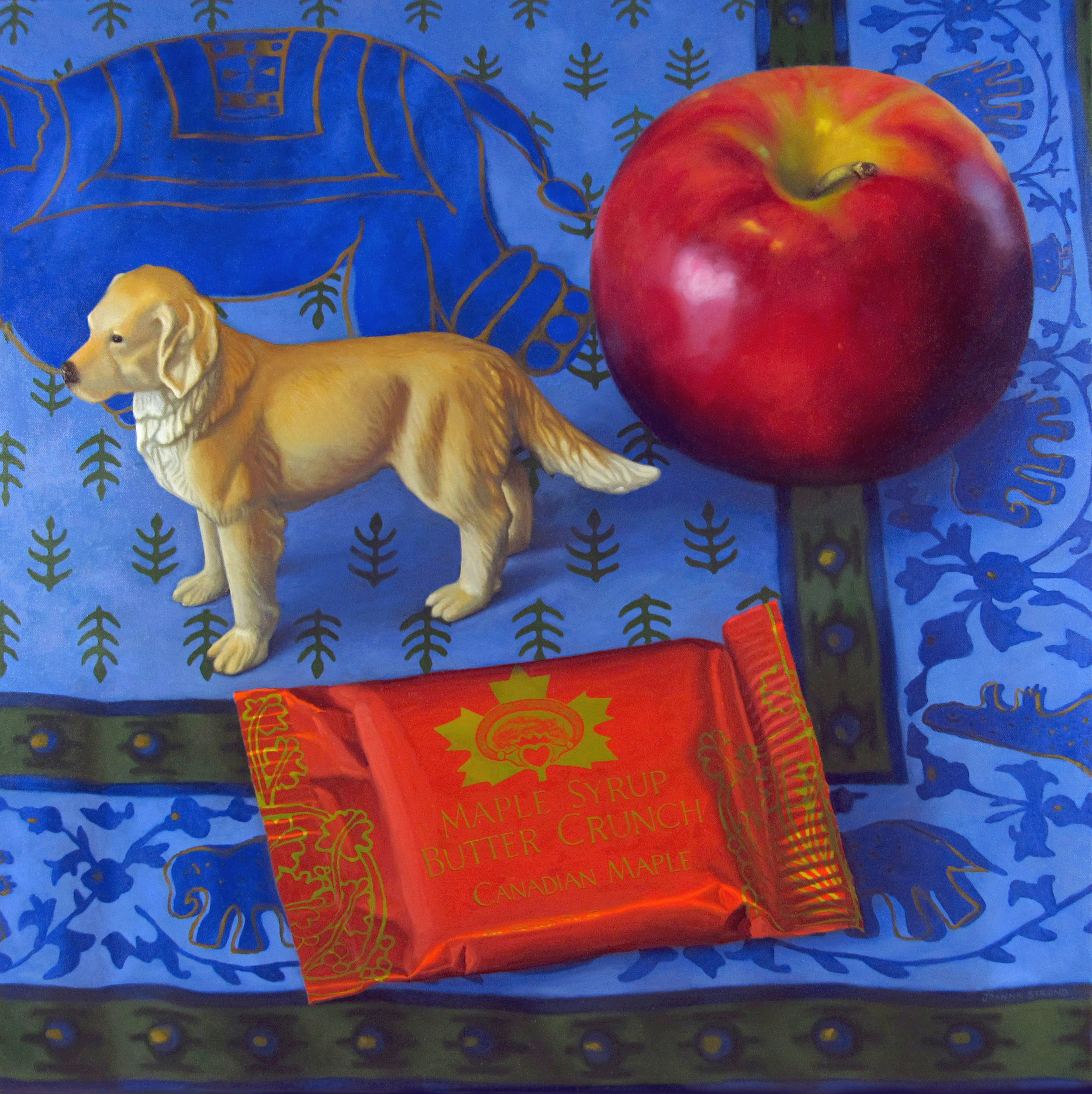 Back in Canada.
Oil on canvas,
30x30 inches, 2016