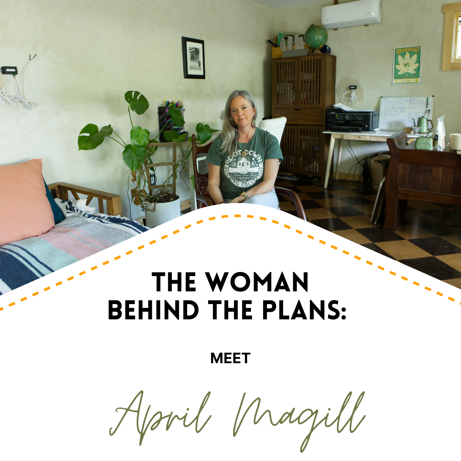 The Woman Behind the Plans:  Meet April Magill, Founder of Root Down House Plan Co.