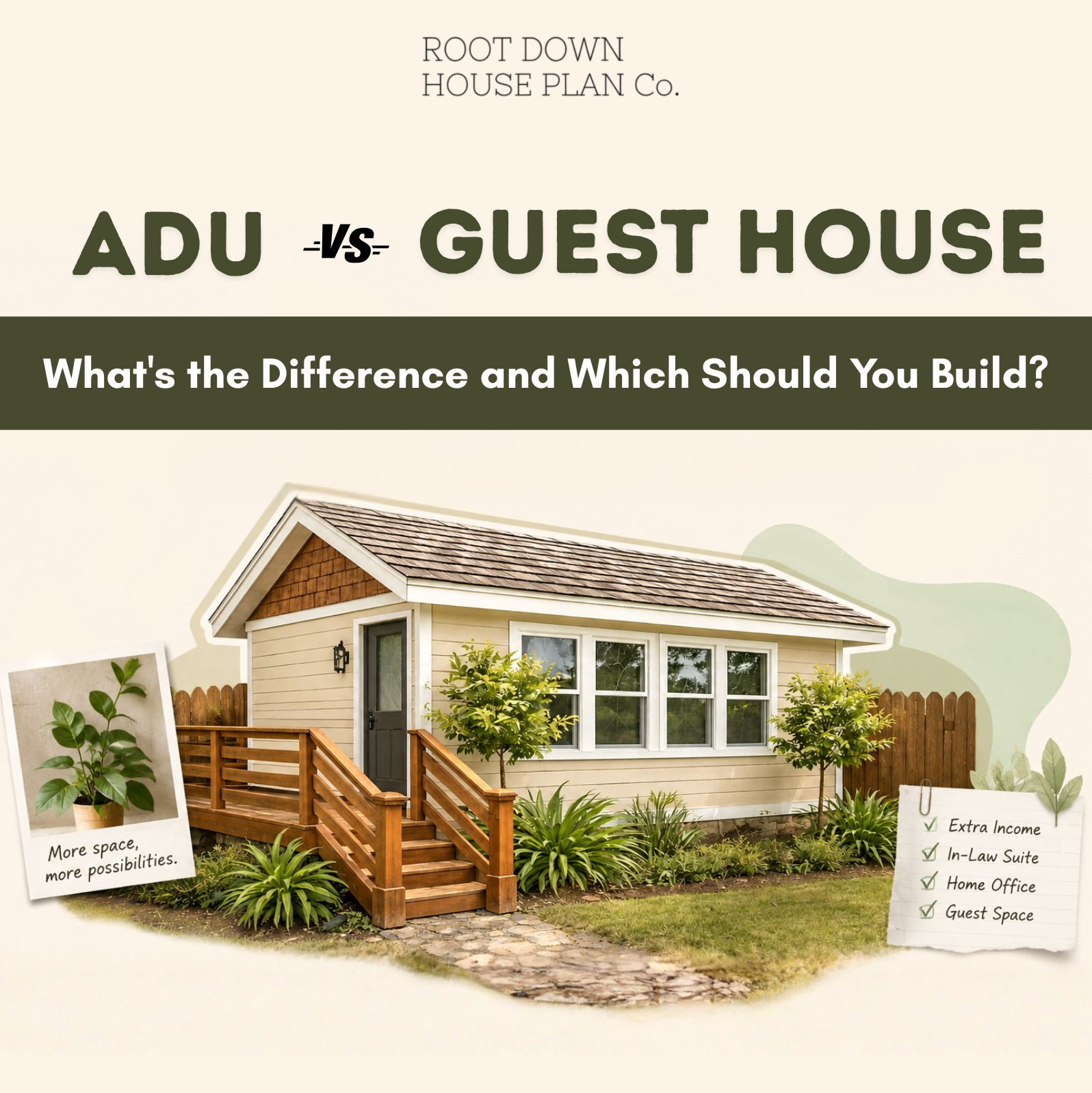ADU vs. Guest House: What's the Difference and Which Should You Build?