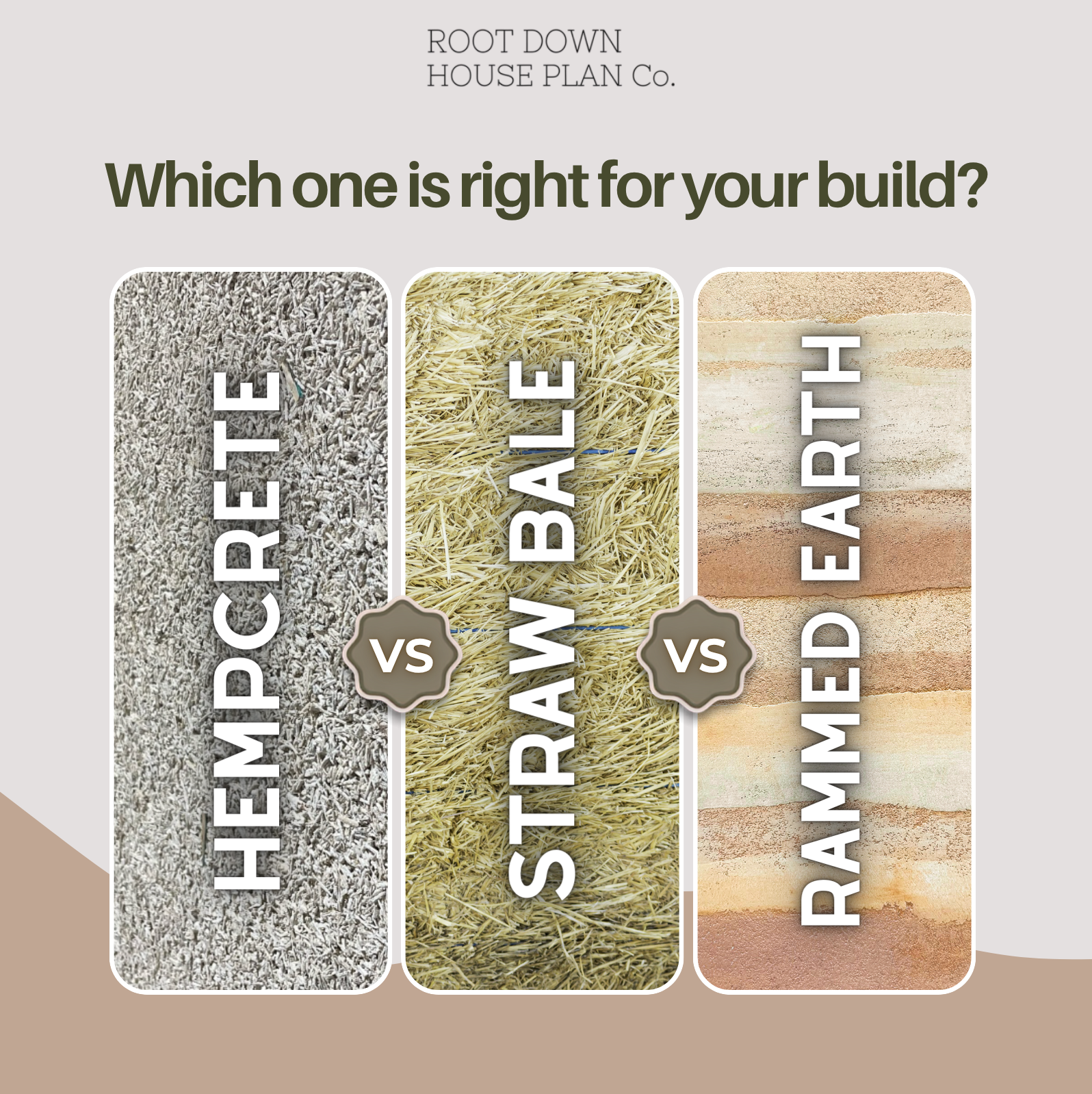 Hempcrete vs. Straw Bale vs. Rammed Earth: Which one is right for your build?
