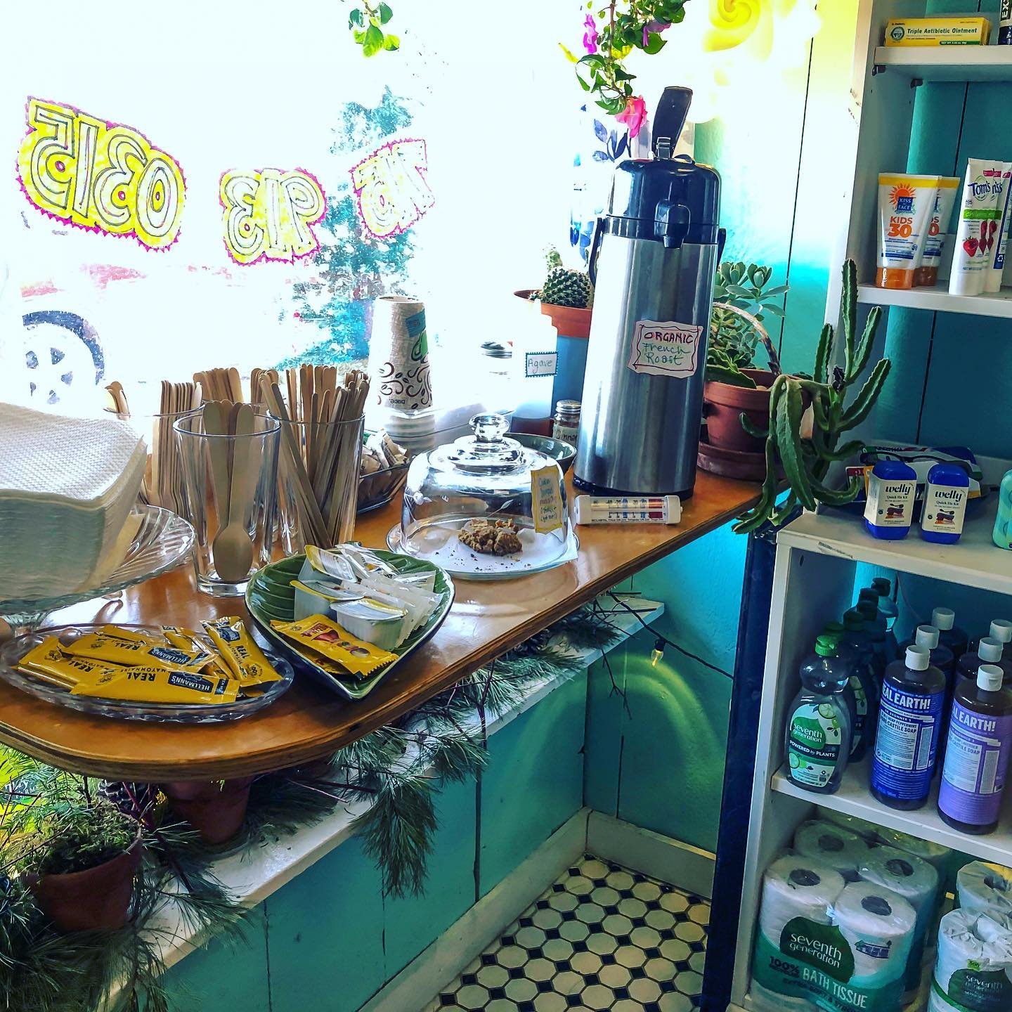 Stop in for coffee!