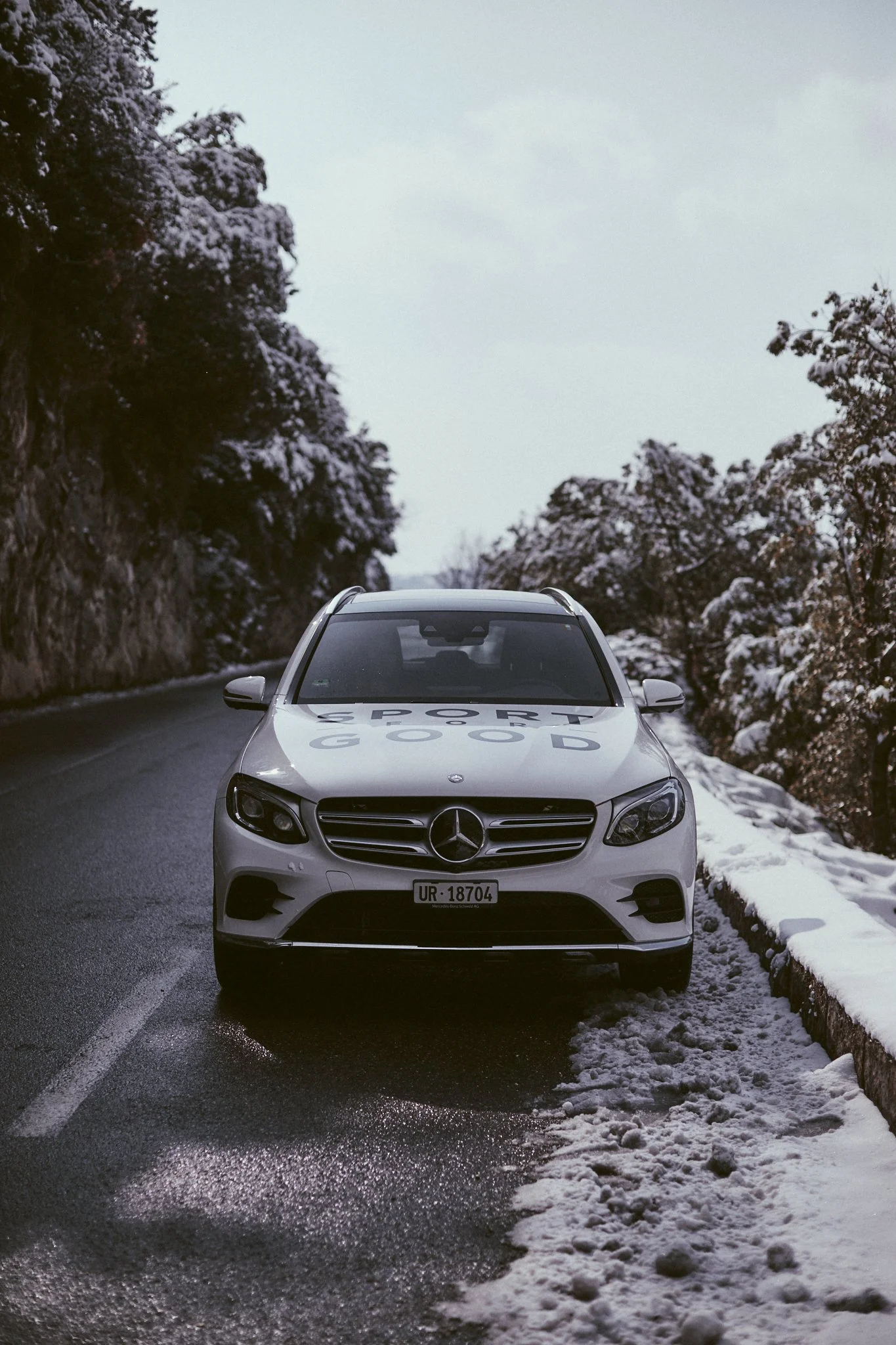 Mercedes-Benz Laureus Monaco Genf Marseille Nizza Landschaft road to laureus grenoble