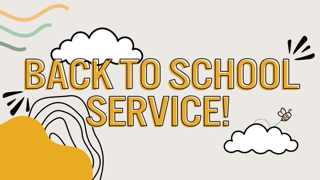 Back To School Service